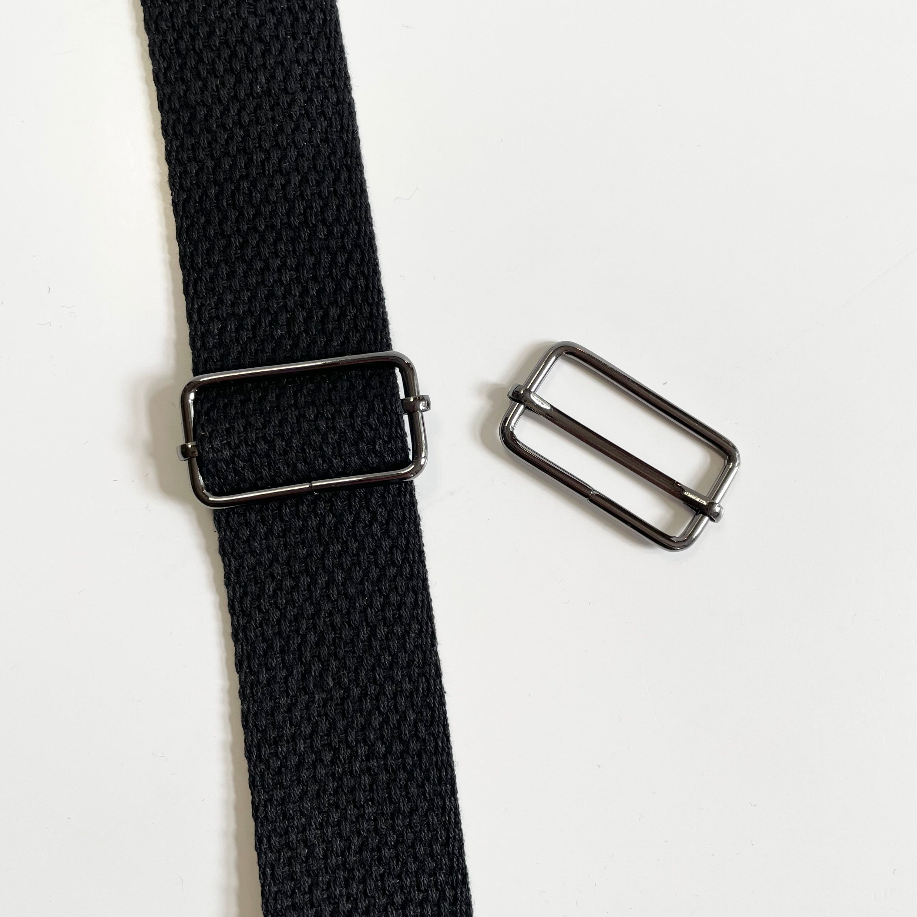 Adjustable Slider Buckles - Gunmetal