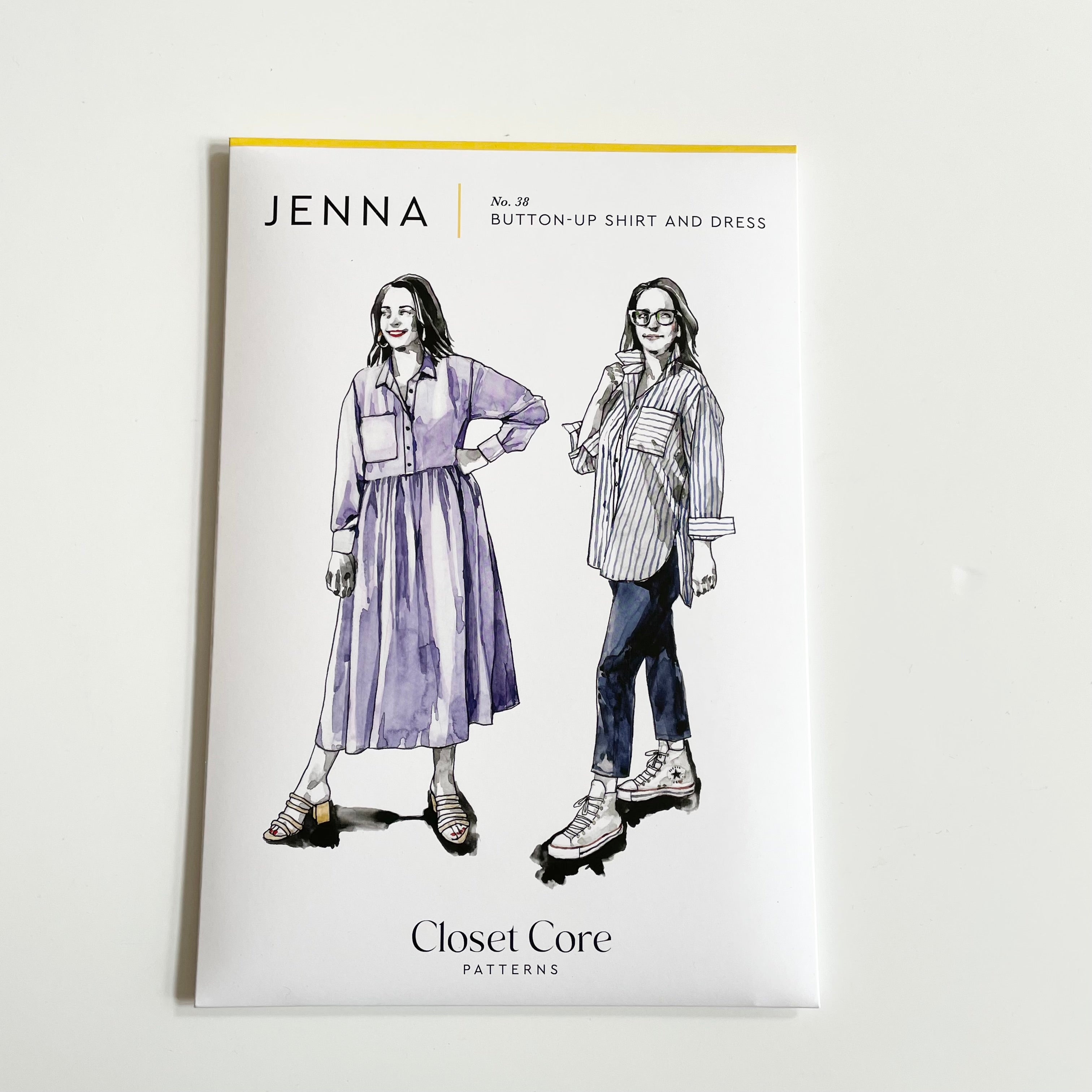 Closet Core Patterns : Jenna Button-Up Shirt & Dress