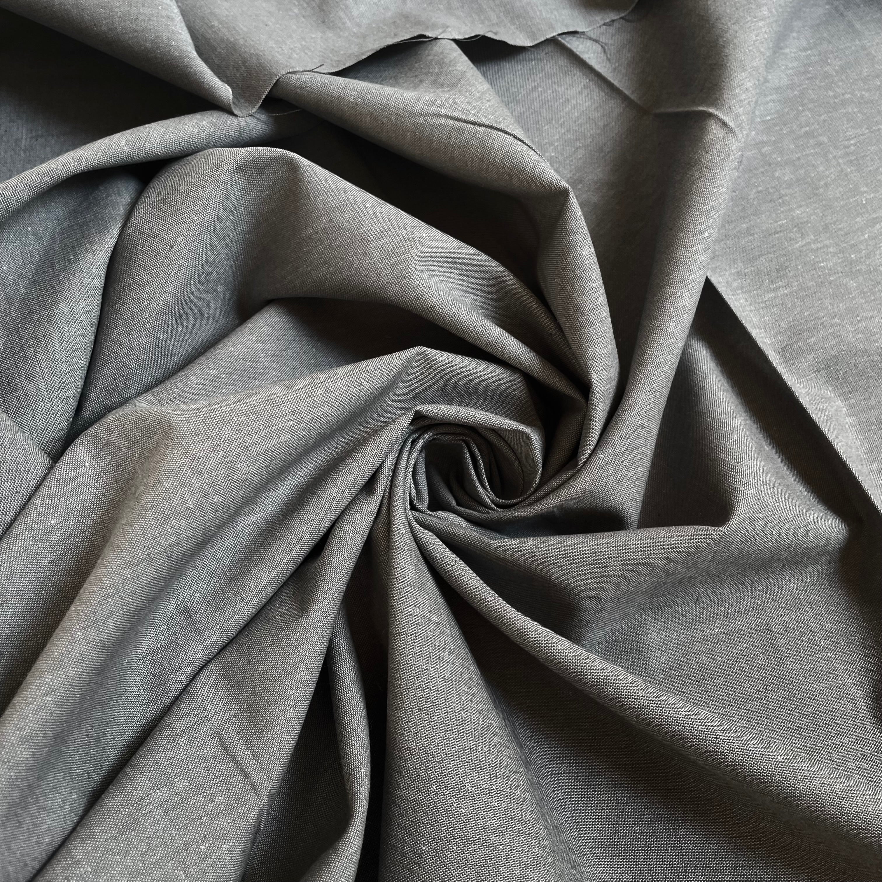 Cloud9 Organic Fabric : Cirrus Solids - Shadow