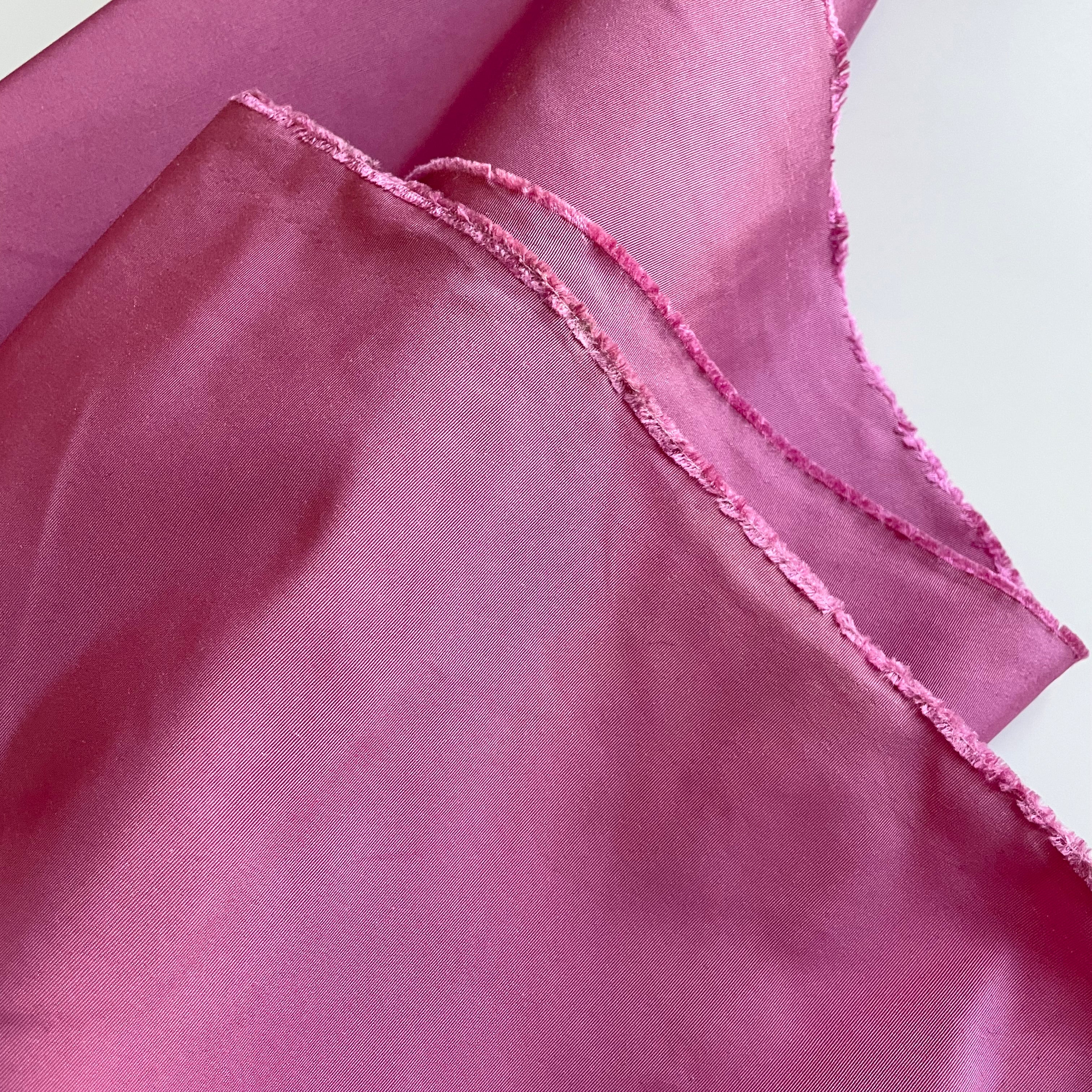Silk Faille - China Rose