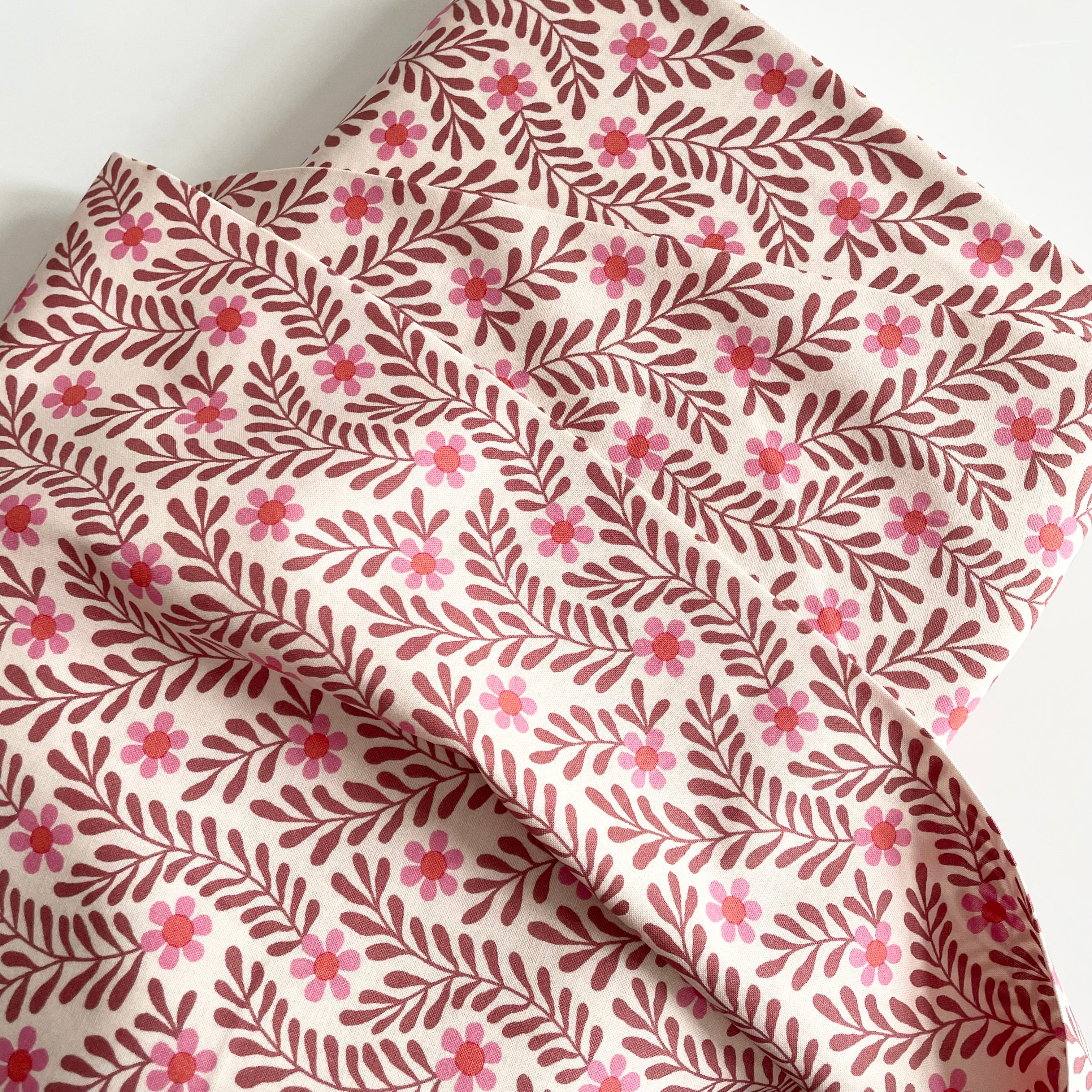 Cloud9 Organic Cotton : Cottage Blooms - Florets