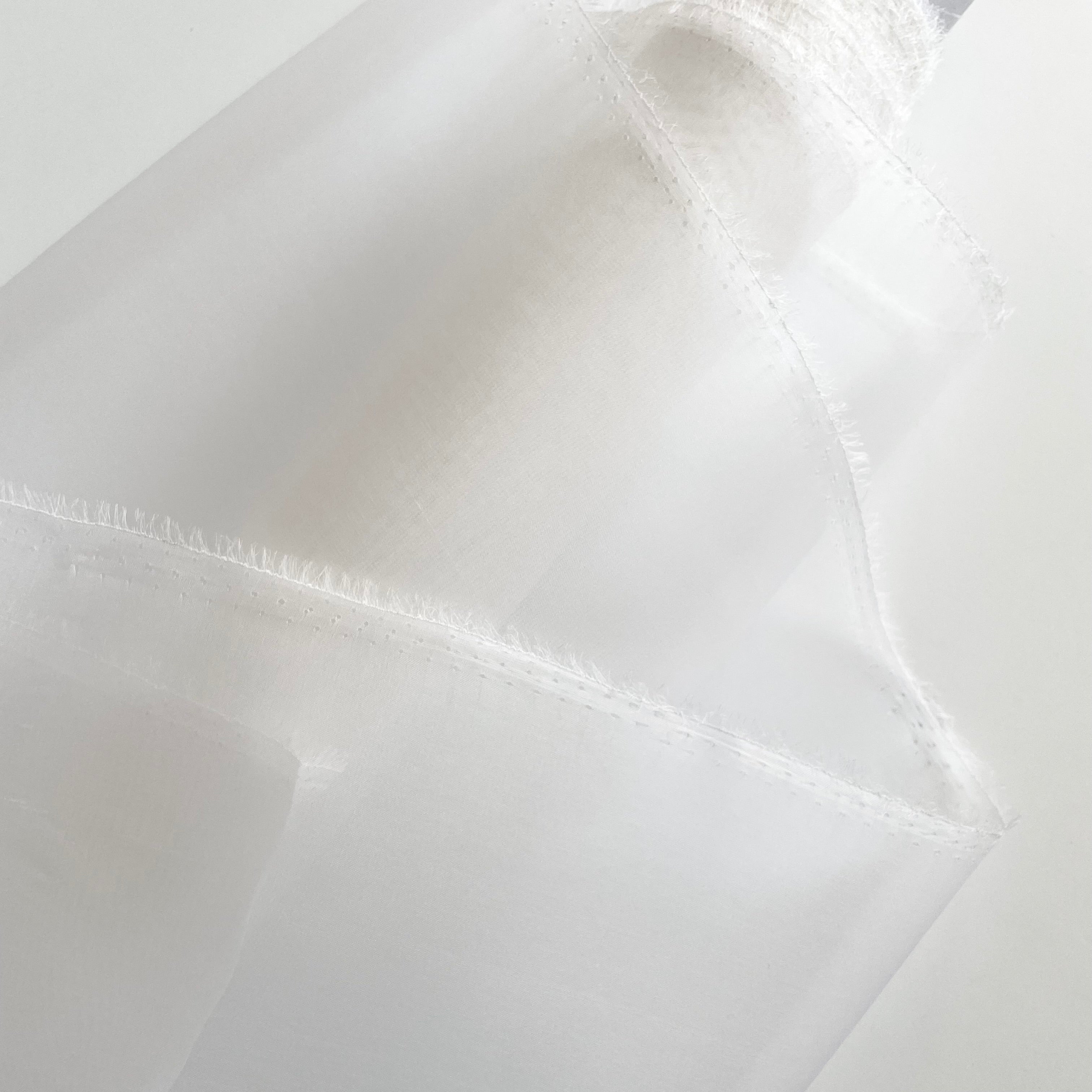 Silk Organza - White