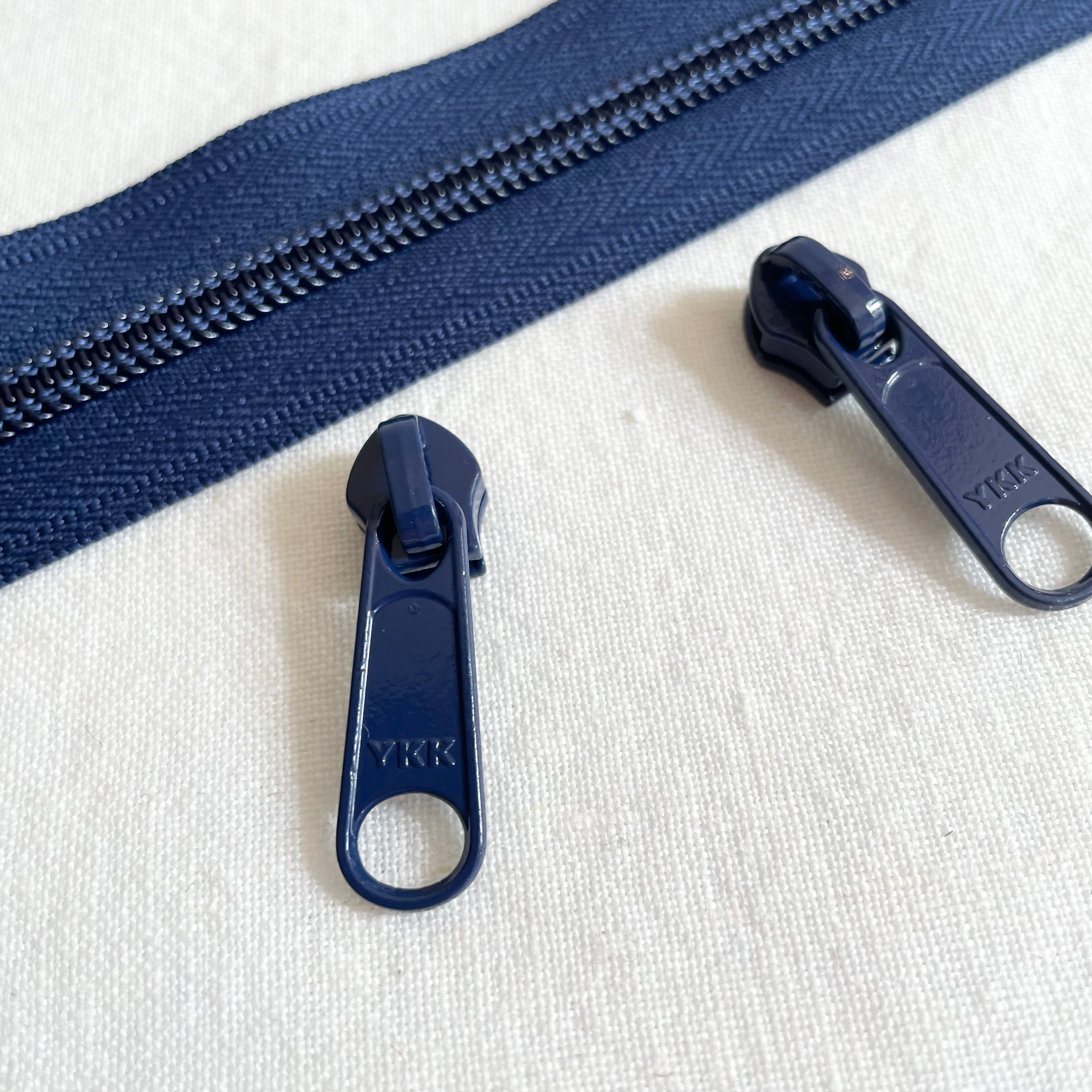 YKK #5 Nylon Coil Zipper Pull - Pennant Blue