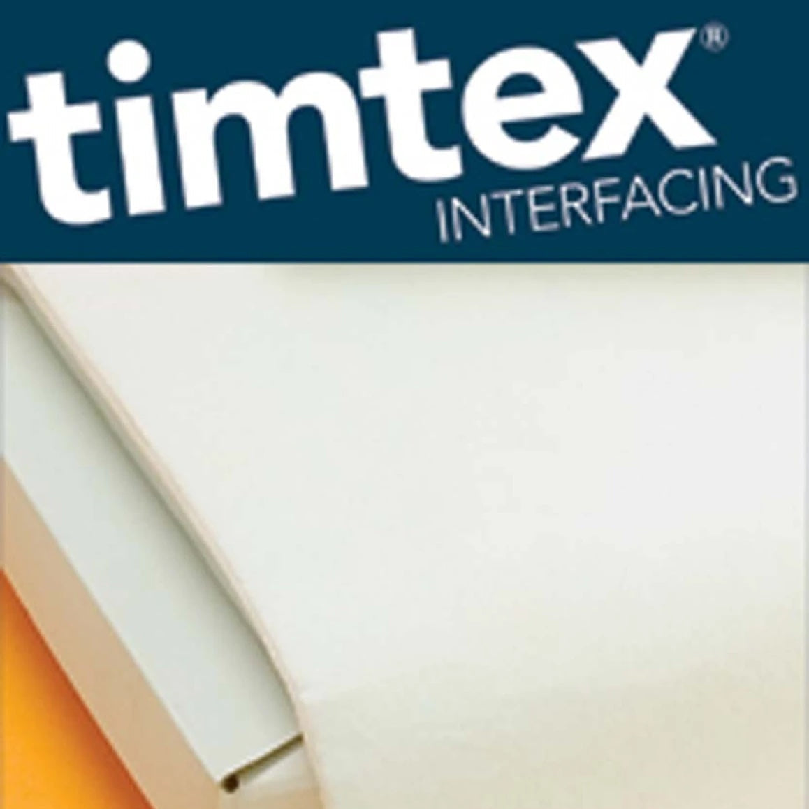 Roll of timtex interfacing on a bright background