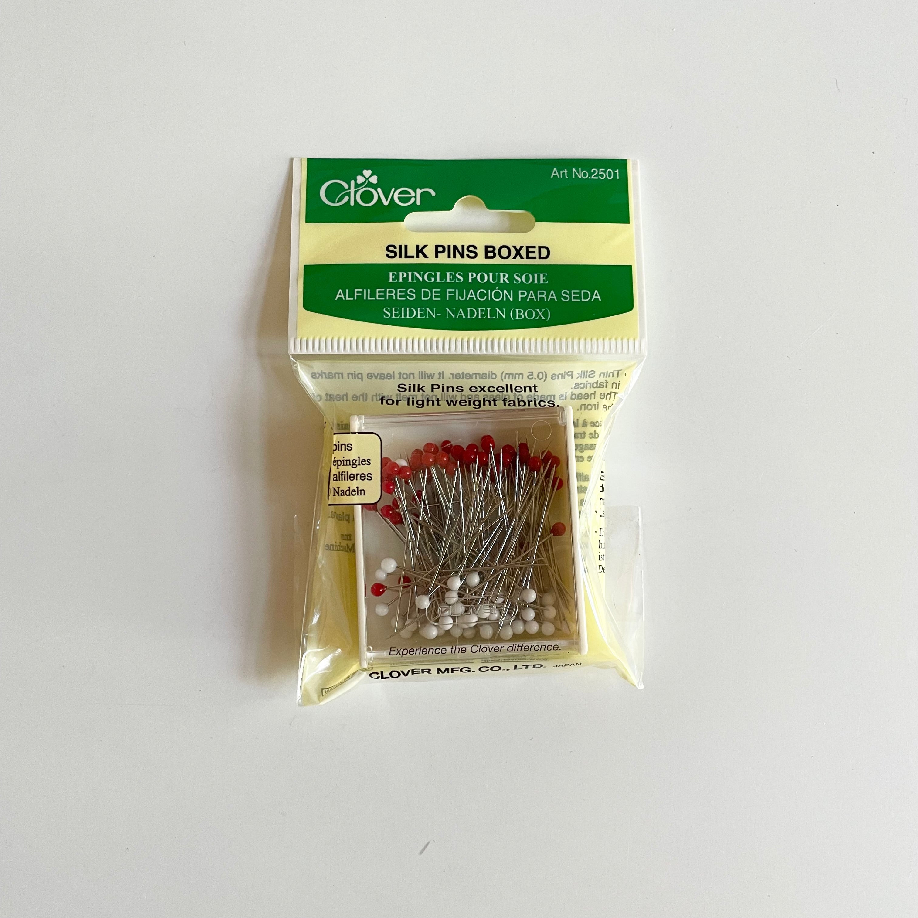 Clover Silk Pins