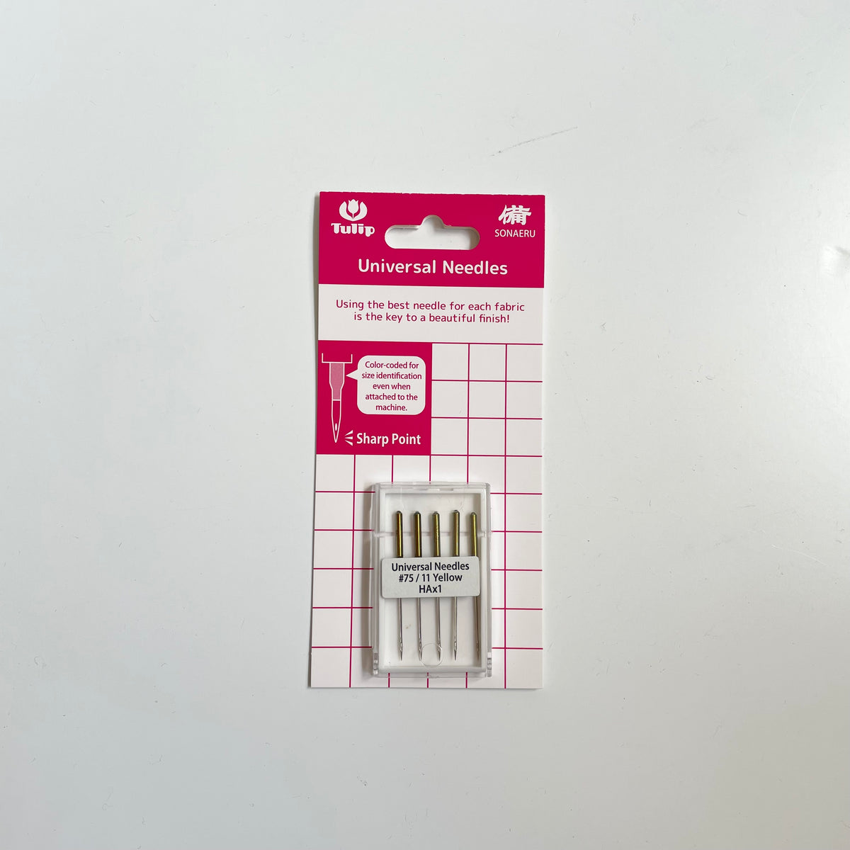 Tulip : Universal Machine Needles - 75/11 – Bolt & Spool