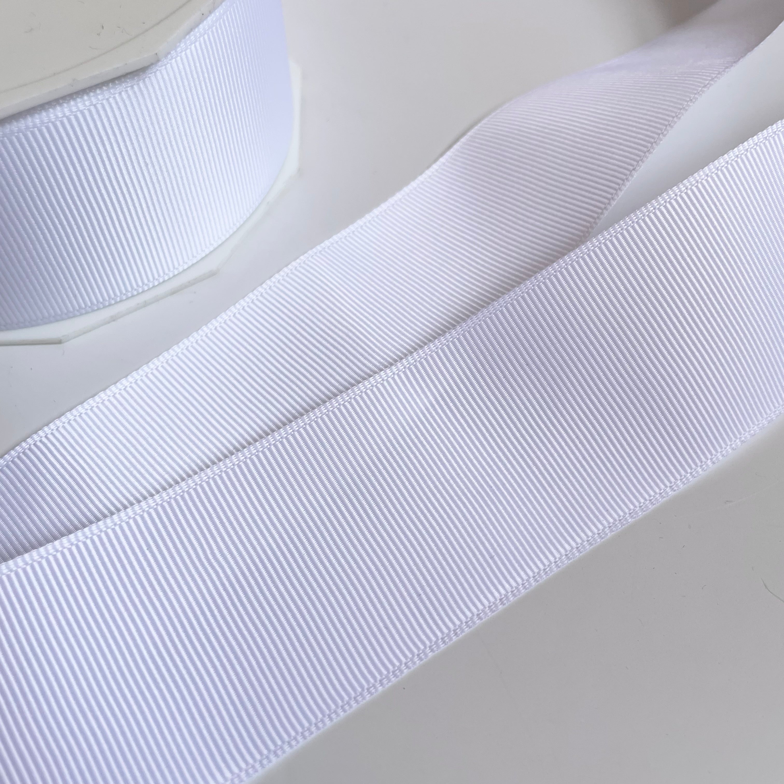 Grosgrain Ribbon - 1 1/2" White