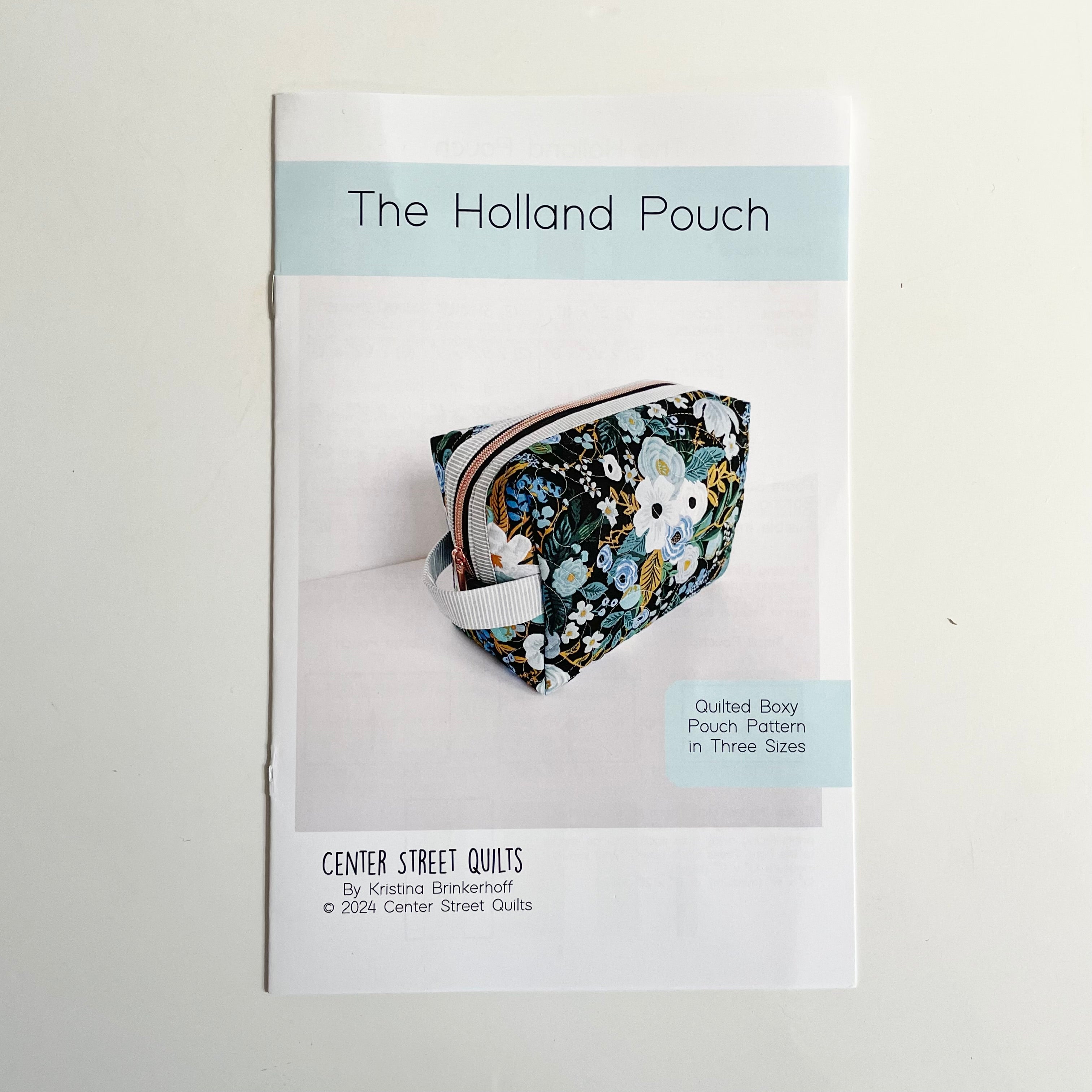Center Street Quilts : The Holland Pouch