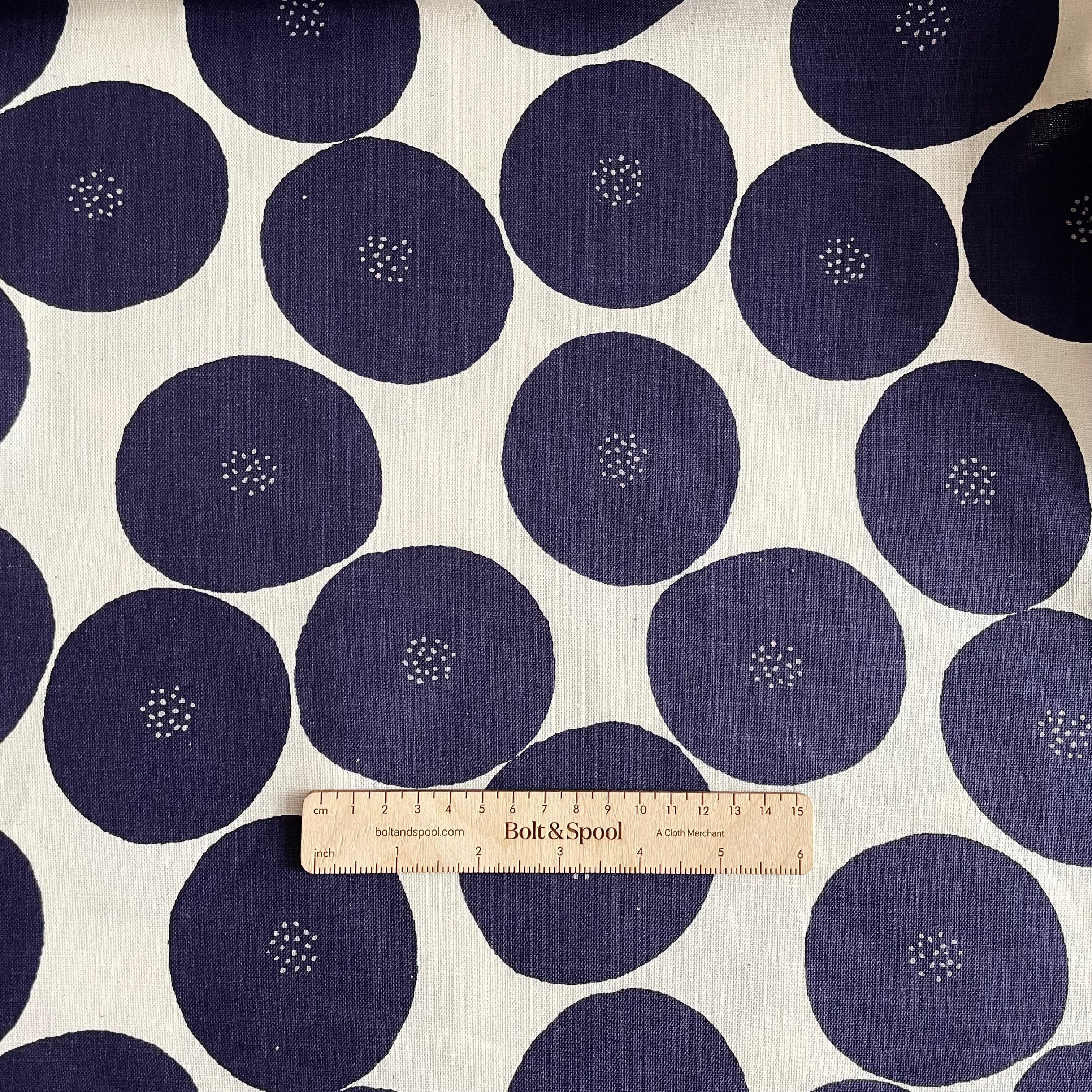 Kokka Muddy Works Canvas - AnPan Navy