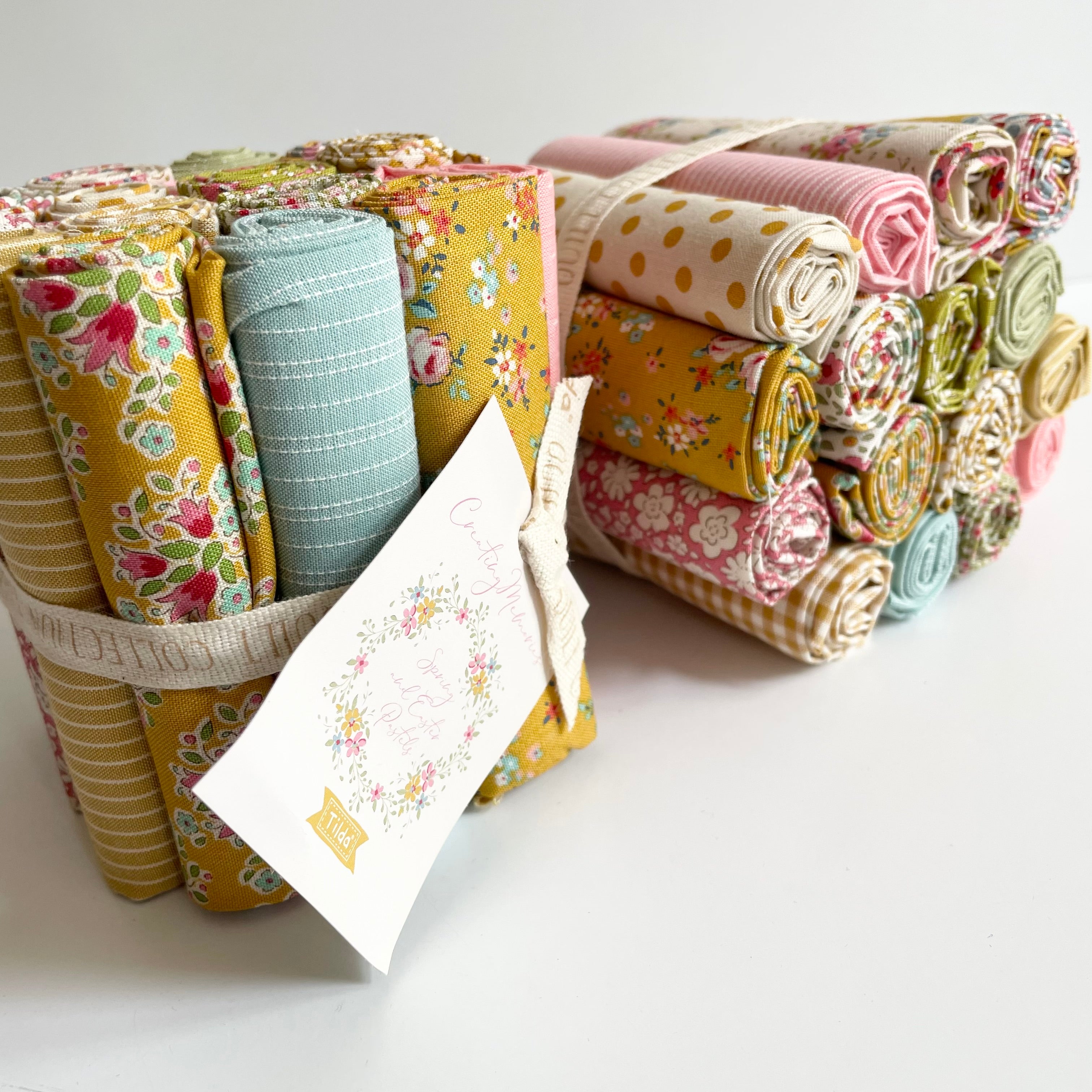 Tilda Fat Eighth Bundle - Creating Memories Spring