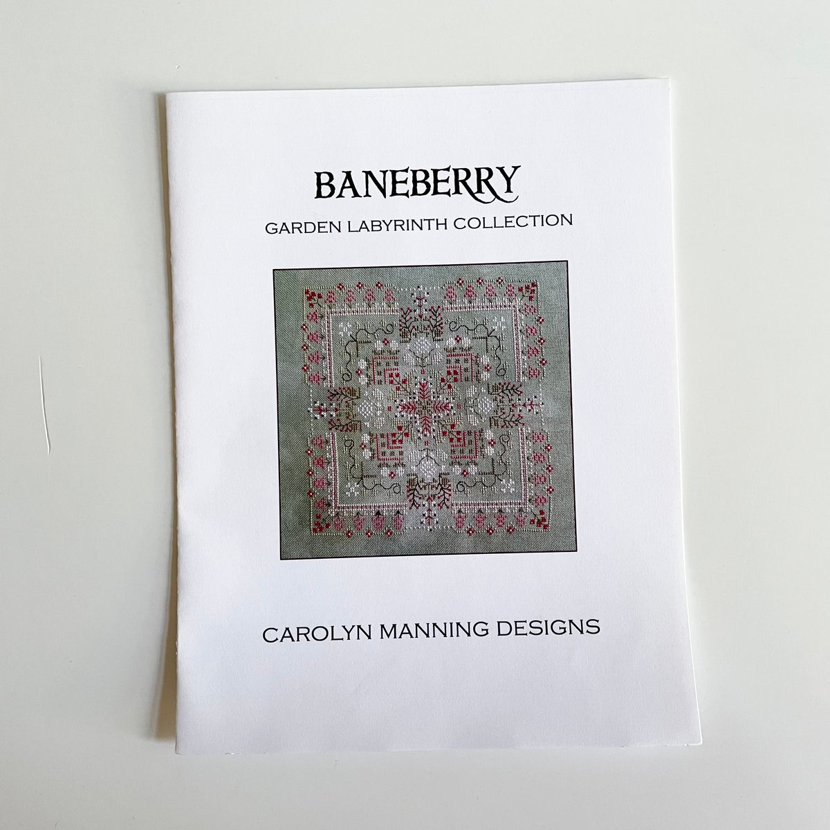 Counted Cross Stitch Pattern : The Garden Labyrinth - Baneberry