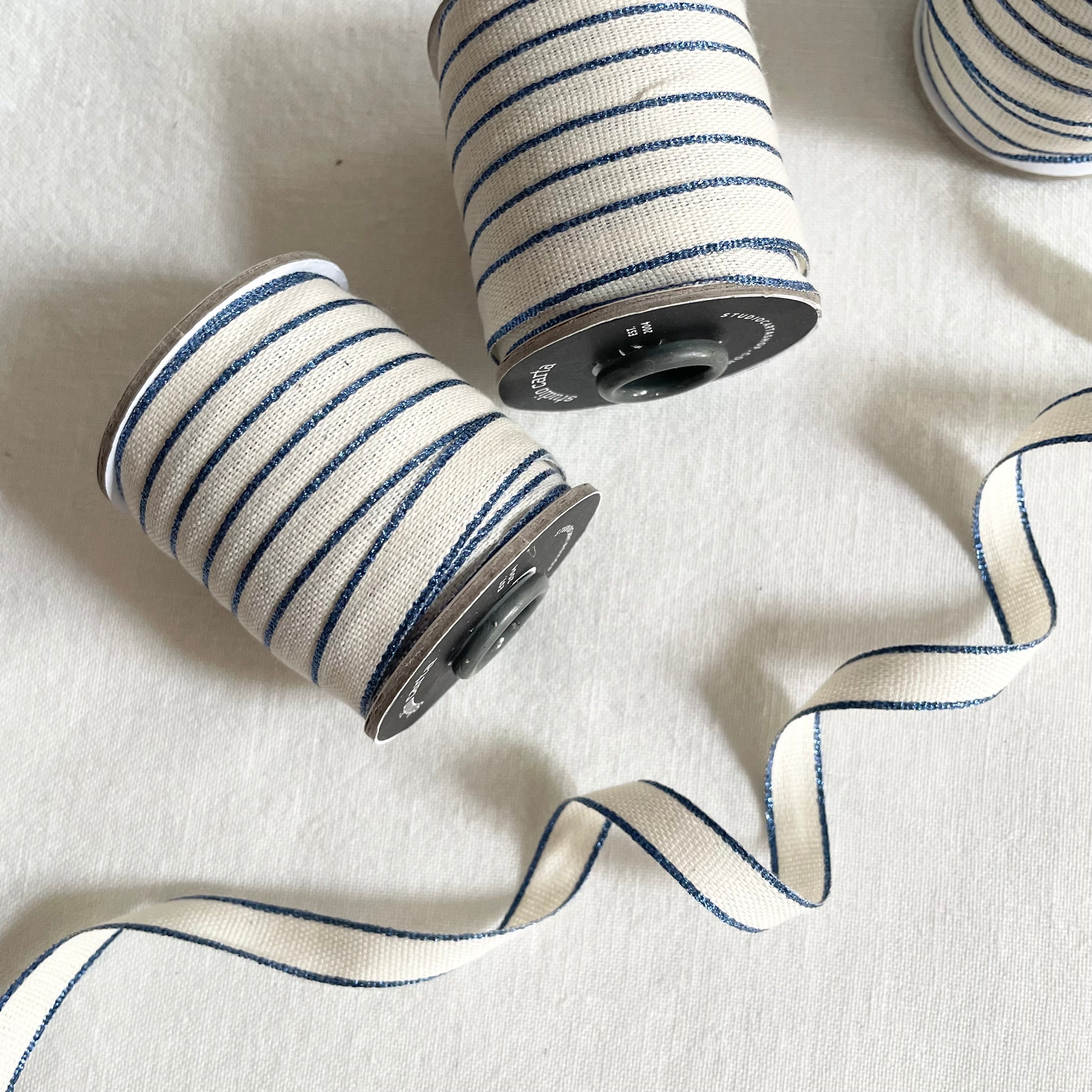 Studio Carta Drittofilo Cotton Ribbon - Natural / Wave