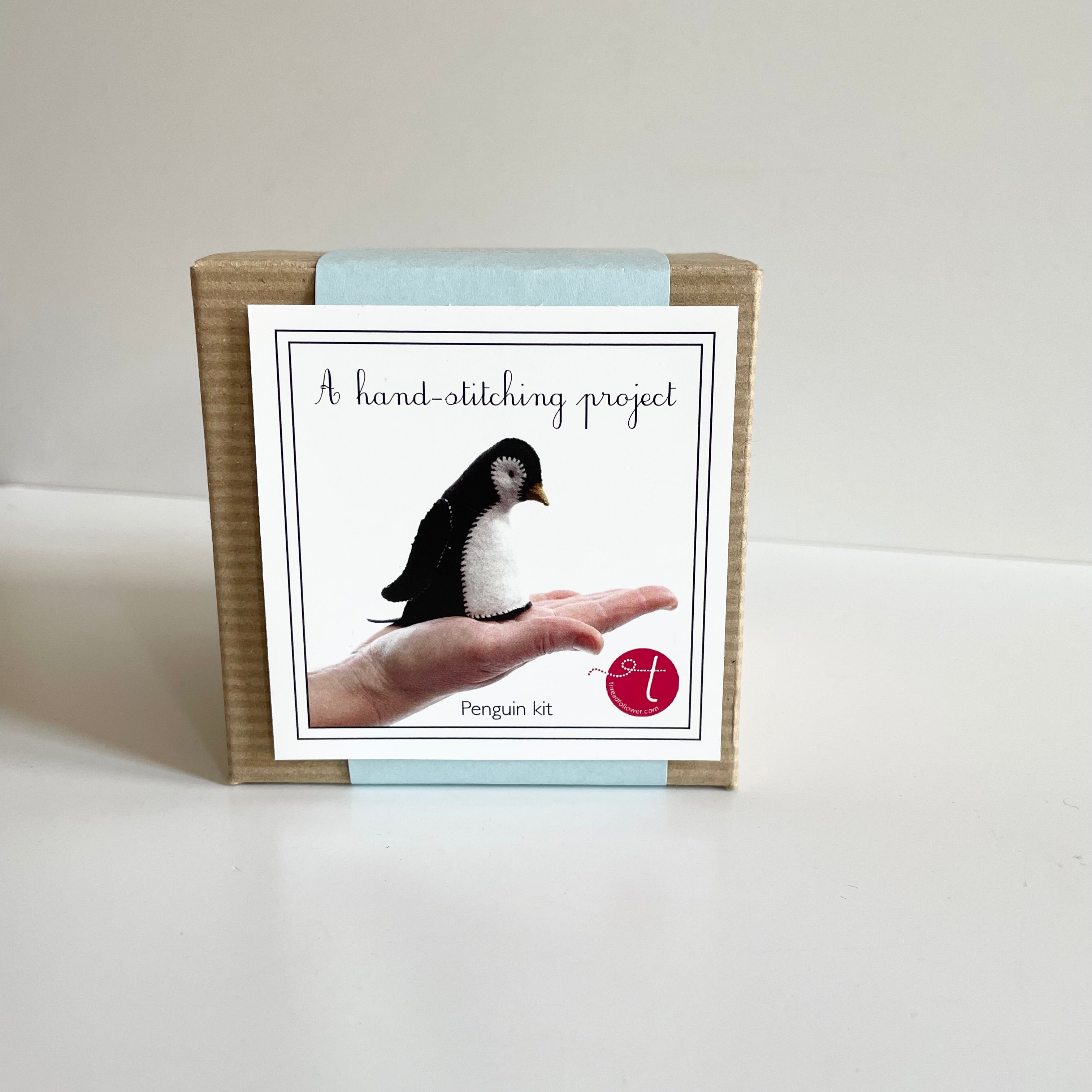 Threadfollower Handstitching Kit : Penguin