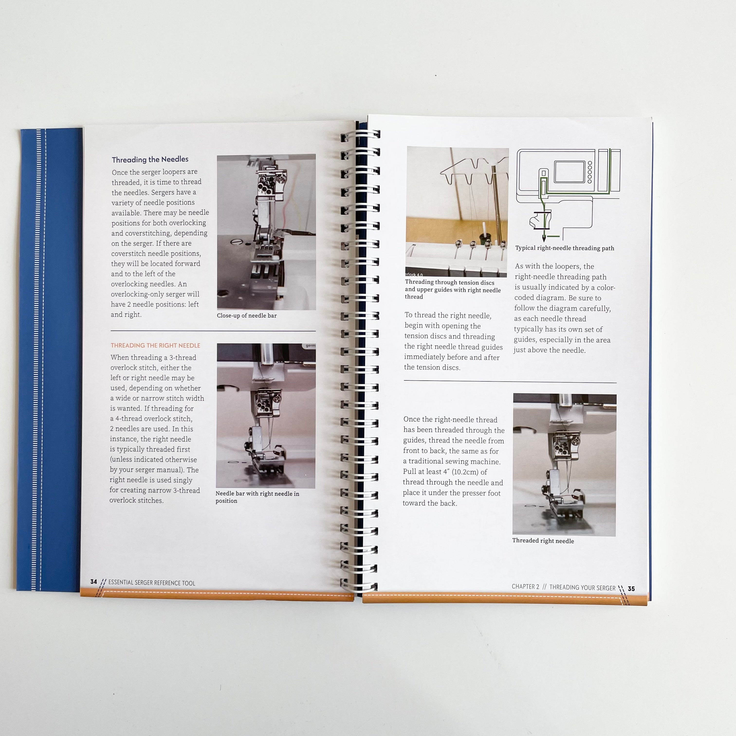 Essential Serger Reference Tool - Katria Walker