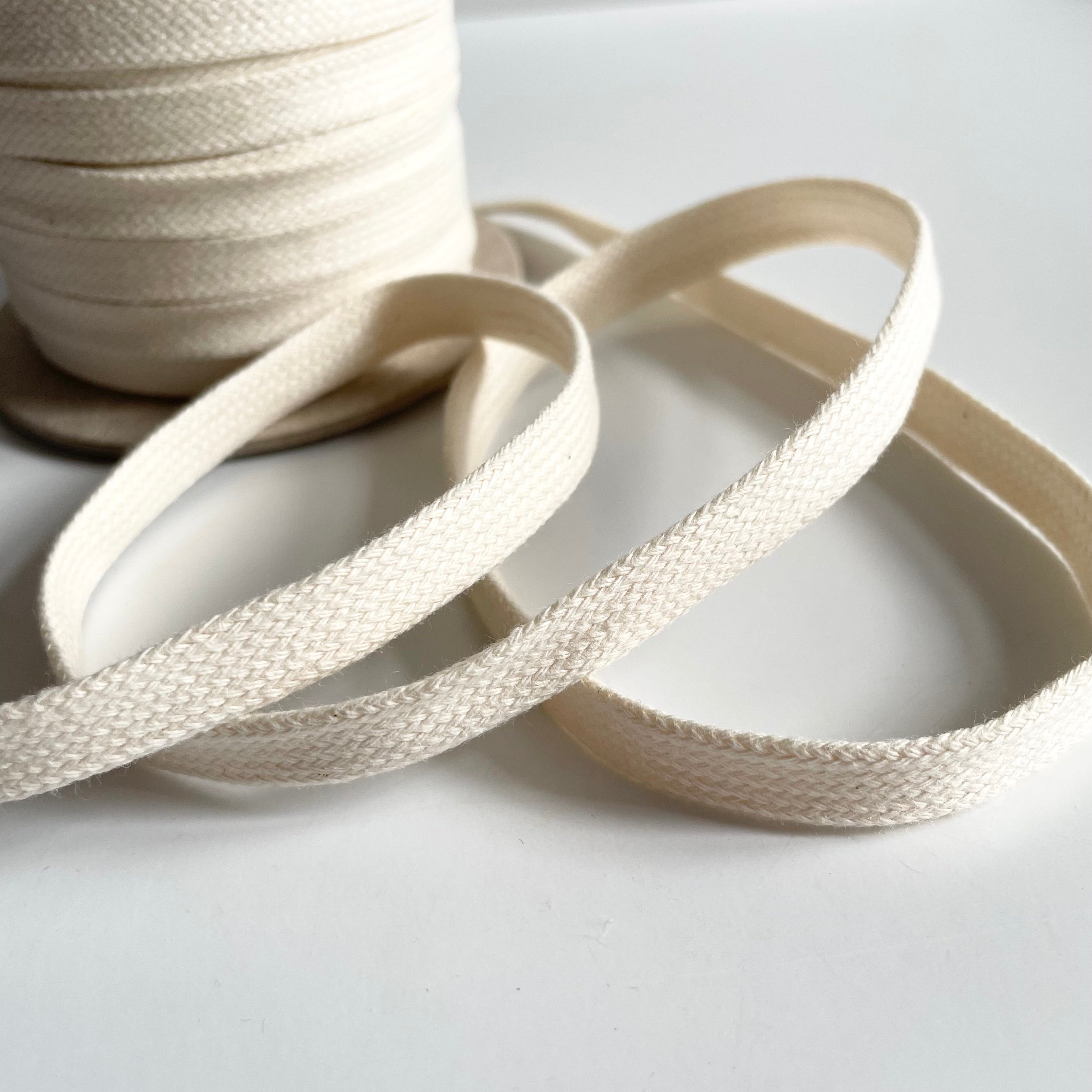 Merchant & Mills Recycled Cotton Drawstring - Ecru