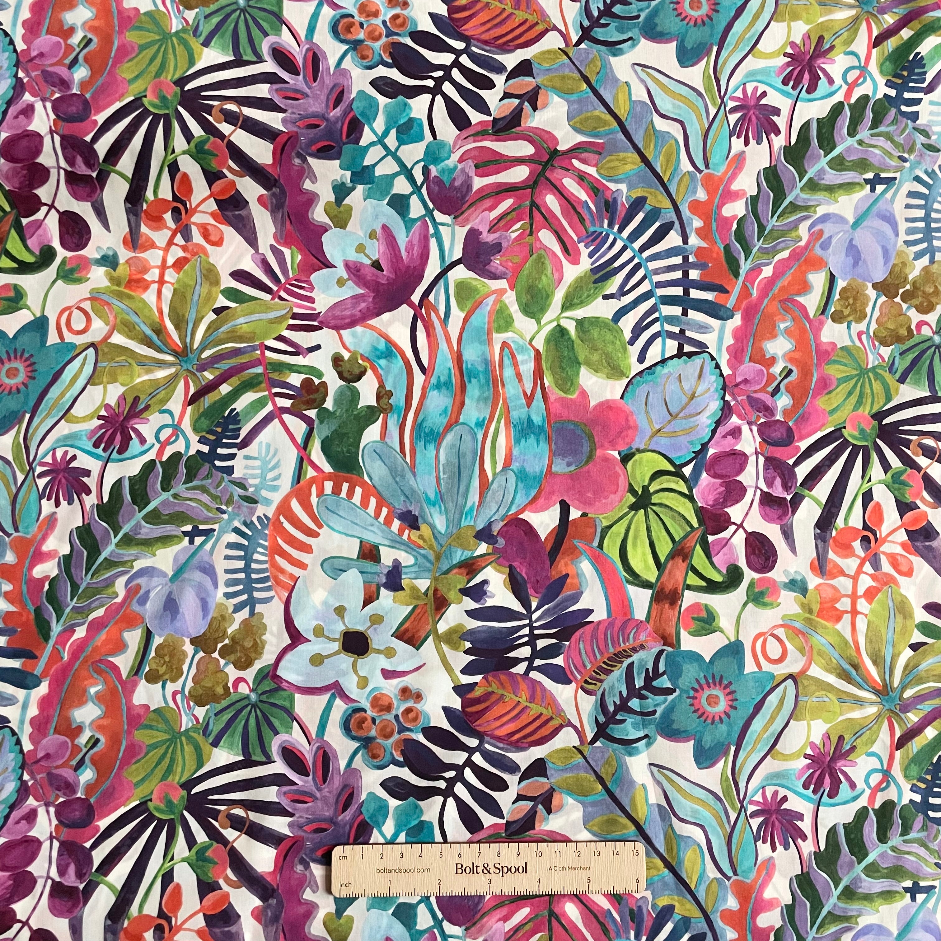 Liberty Fabrics Classic Tana Lawn : Jungle Trip A