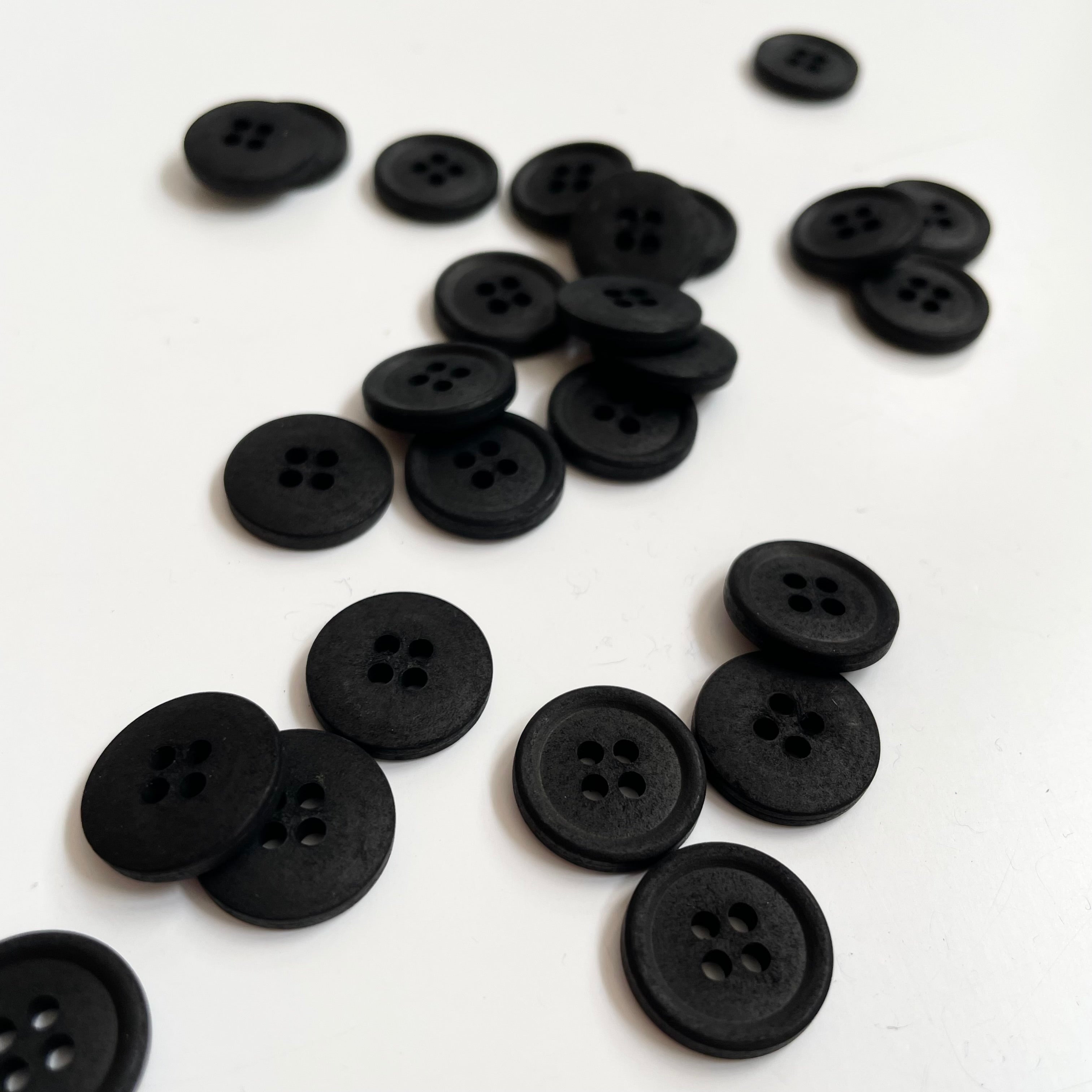 Merchant & Mills Cotton Buttons - Black