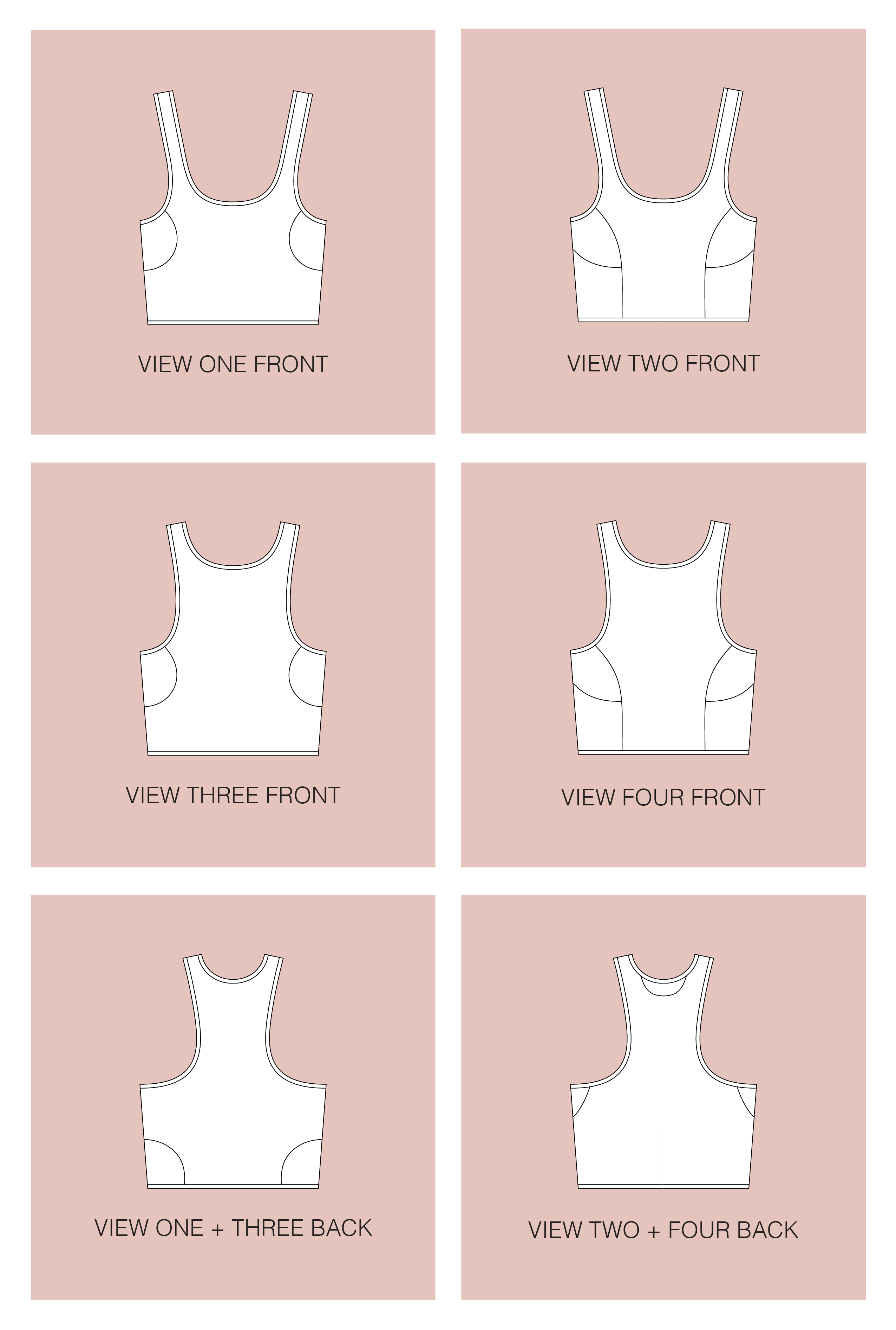 Sophie Hines Patterns : Axis Tank D/E Cup