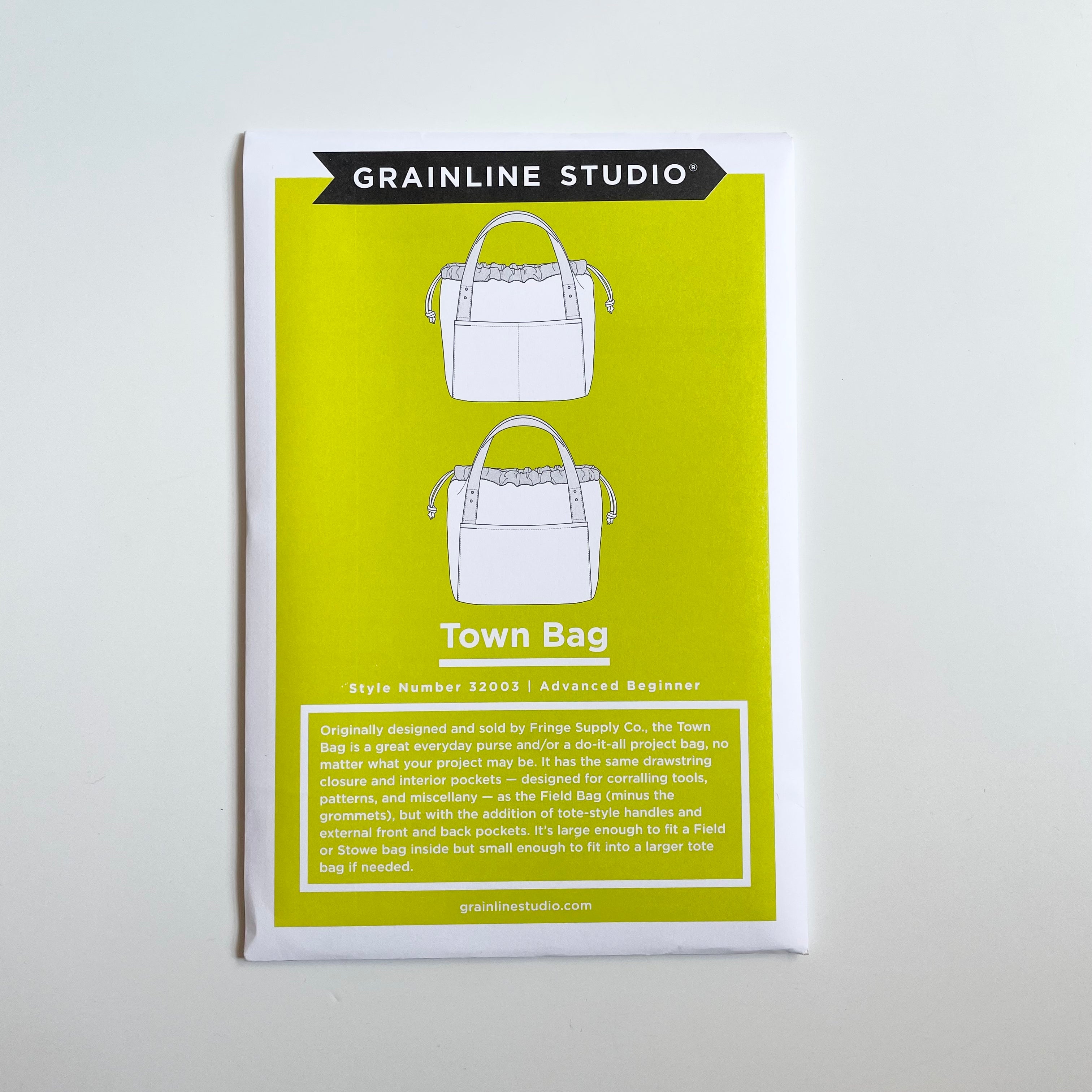 Grainline Studio & Fringe Supply Co. : Town Bag