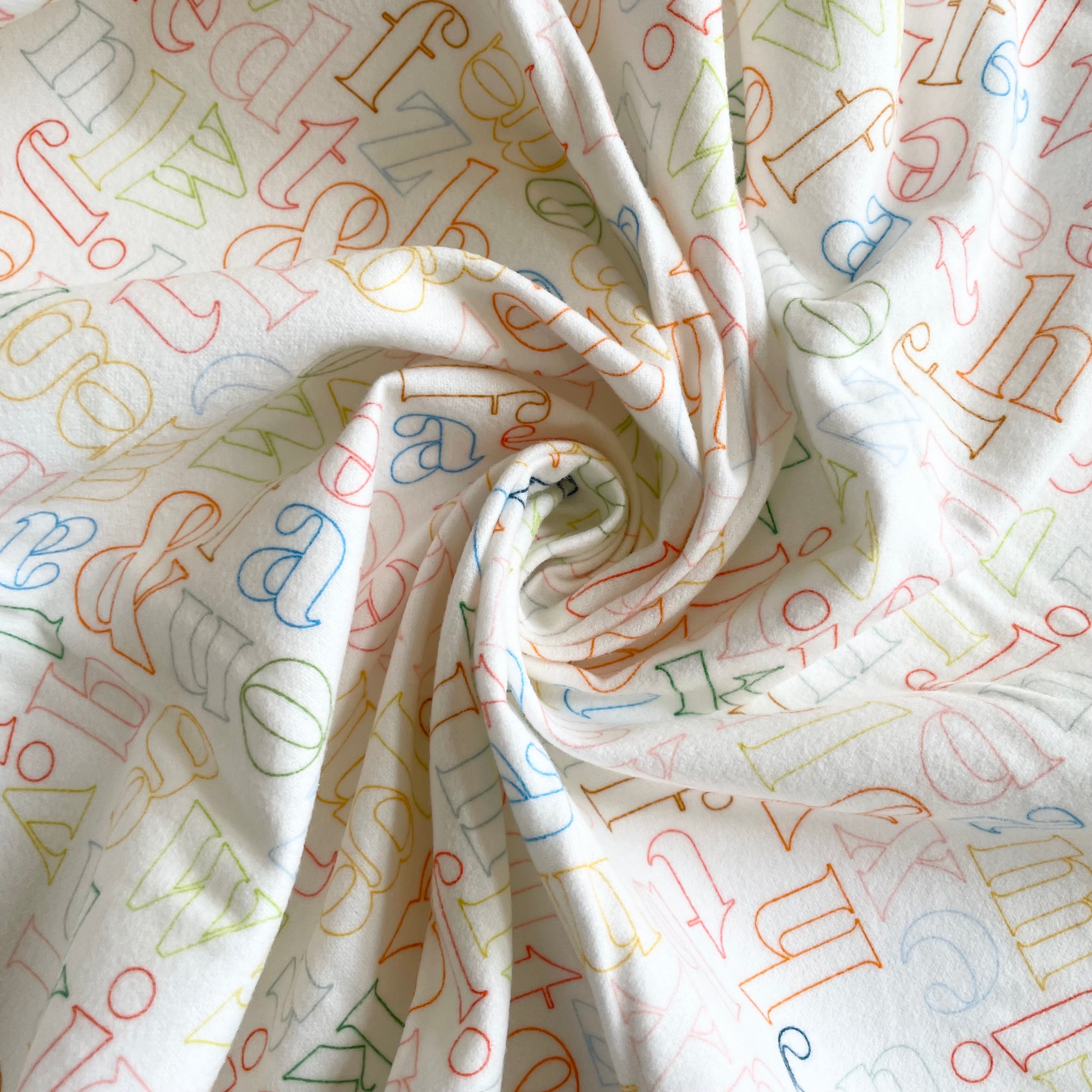 AGF Flannel - Alphabet Party Snug