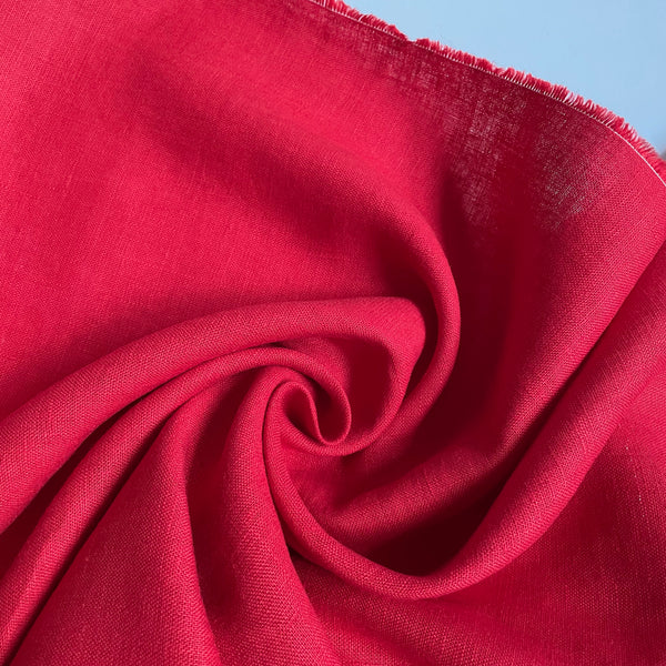 Merchant & Mills Fabric : EU Linen - Demon Scarlet