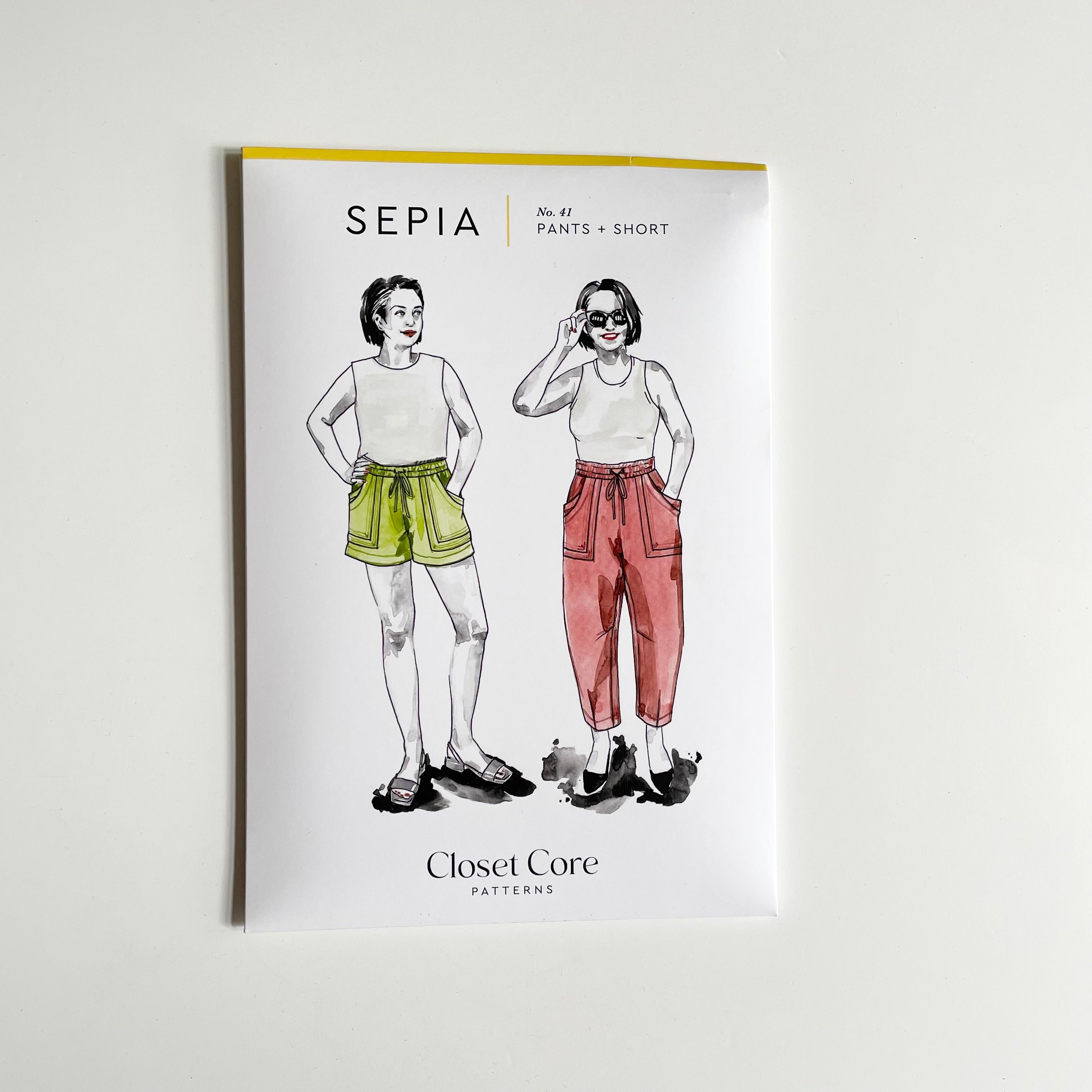 Closet Core Patterns : Sepia Pants & Shorts