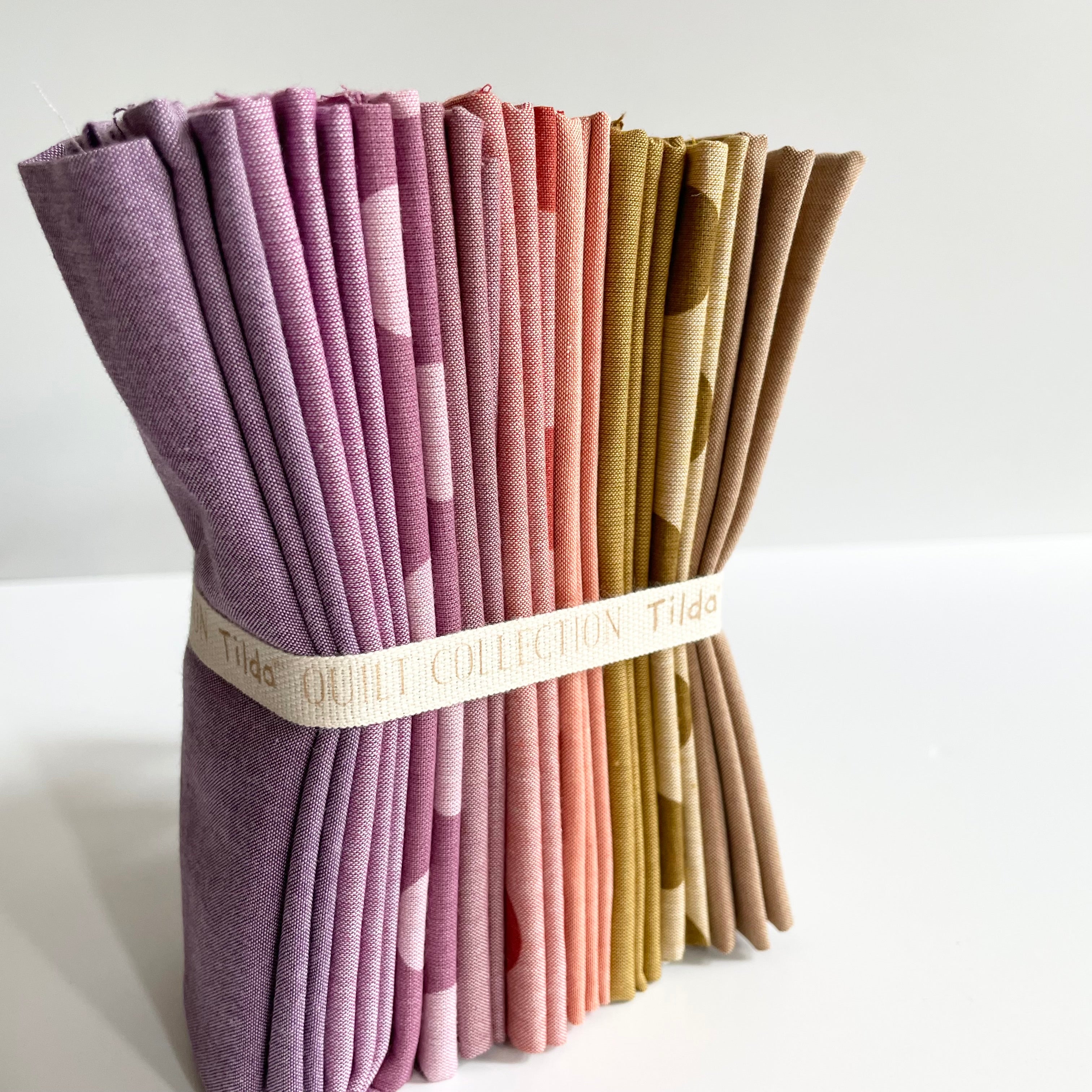Tilda Fat Quarter Bundle - Seasonal Chambray Autumn Hues