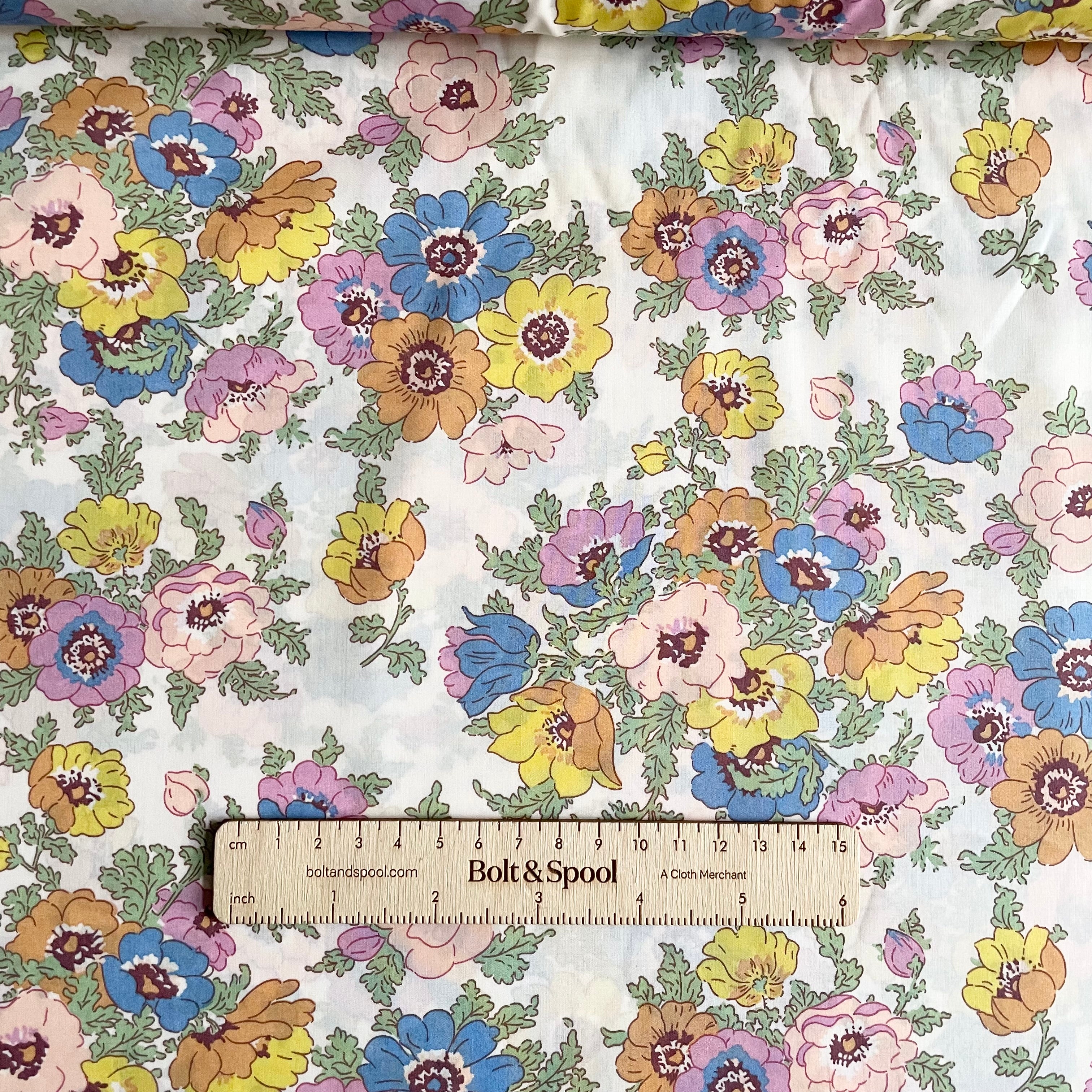 Liberty Fabrics Retold Collection : Madeleine A Tana Lawn
