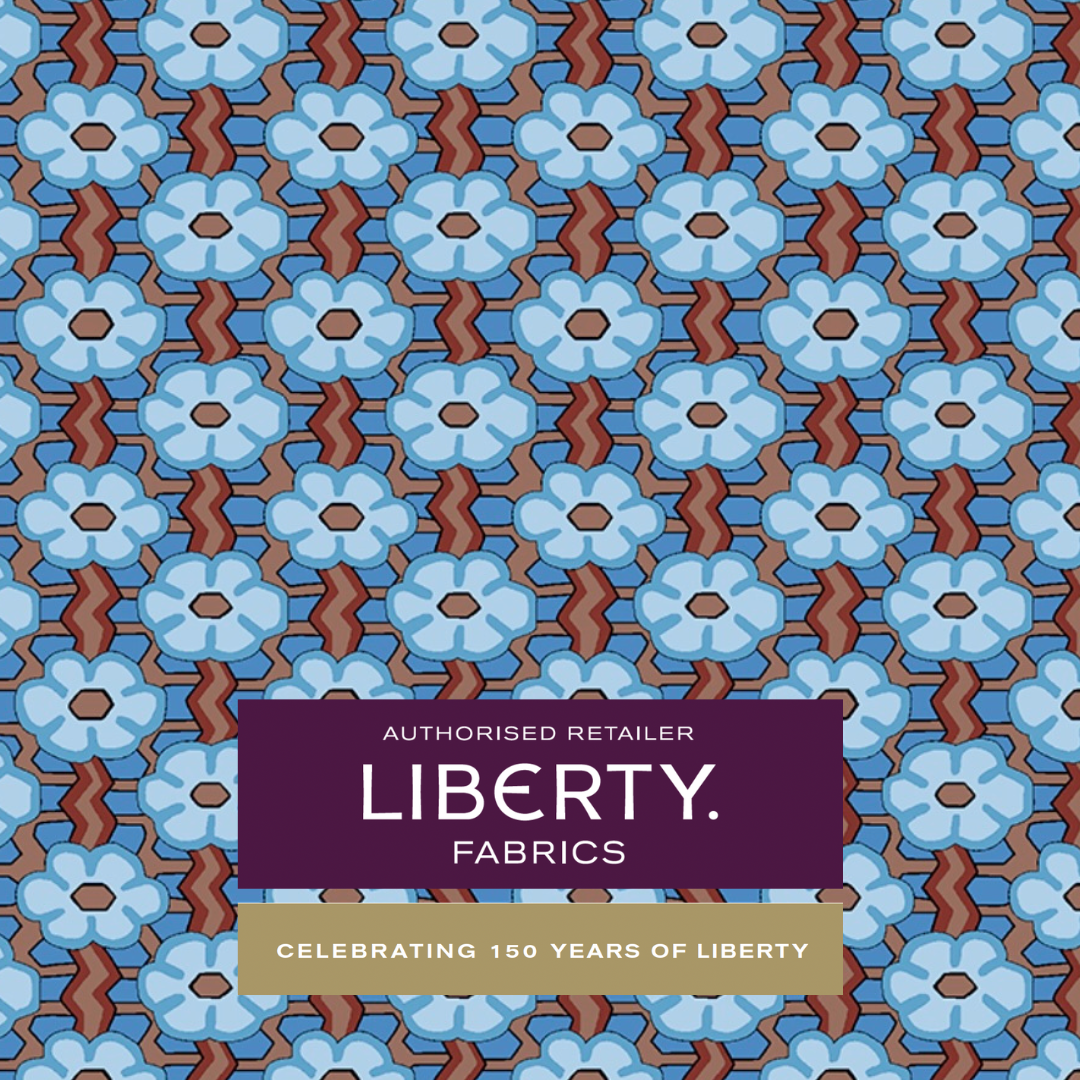 Liberty Fabrics Ziggy Daisy tana lawn ss25 Retold 150th Anniversary Collection