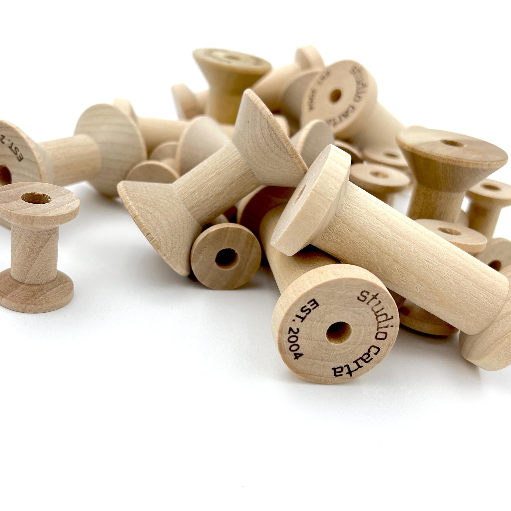 Wooden Spools : Studio Carta