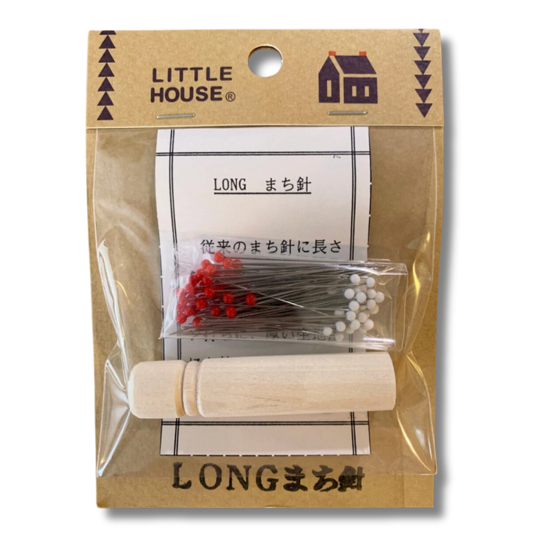 Little House Applique Pins - A Threaded Needle