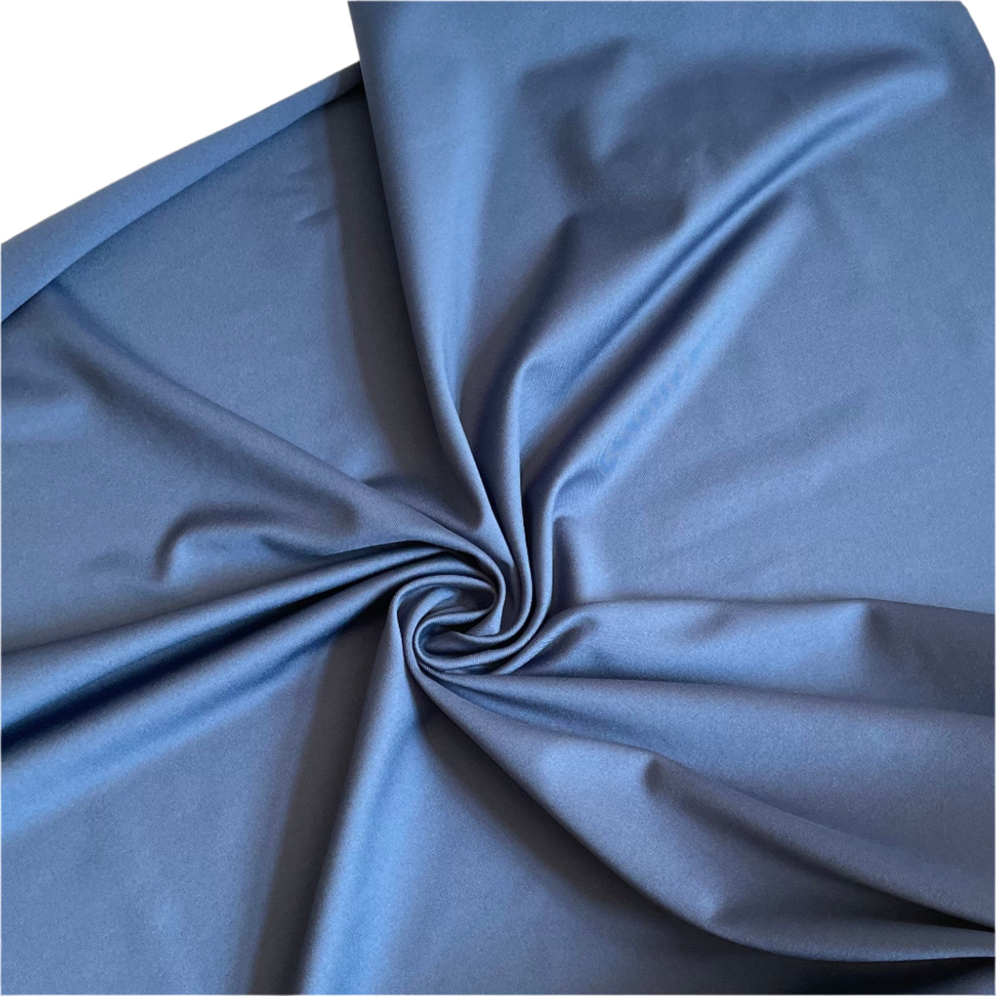 Recycled Polyester Activewear / Swimwear Fabric - Ensign Blue