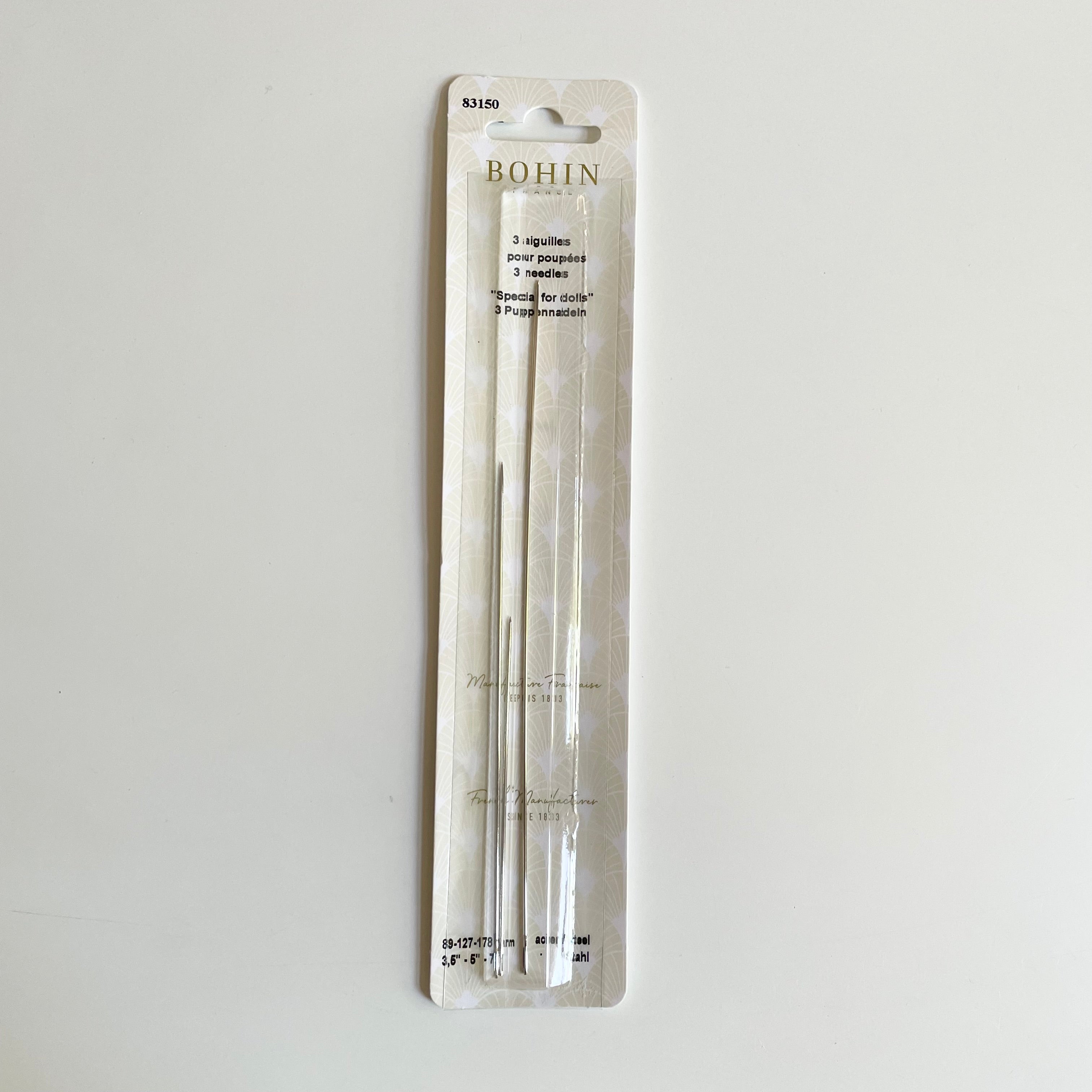 Bohin Dollmaking Needles