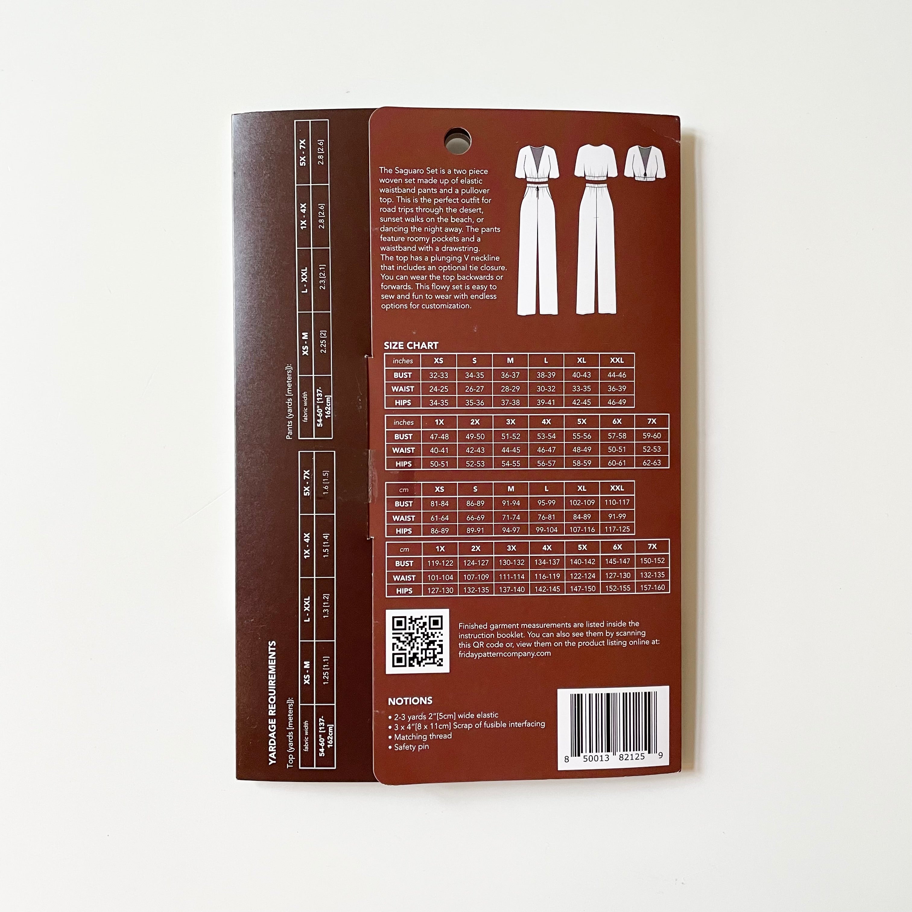 Friday Pattern Company : The Saguaro Set
