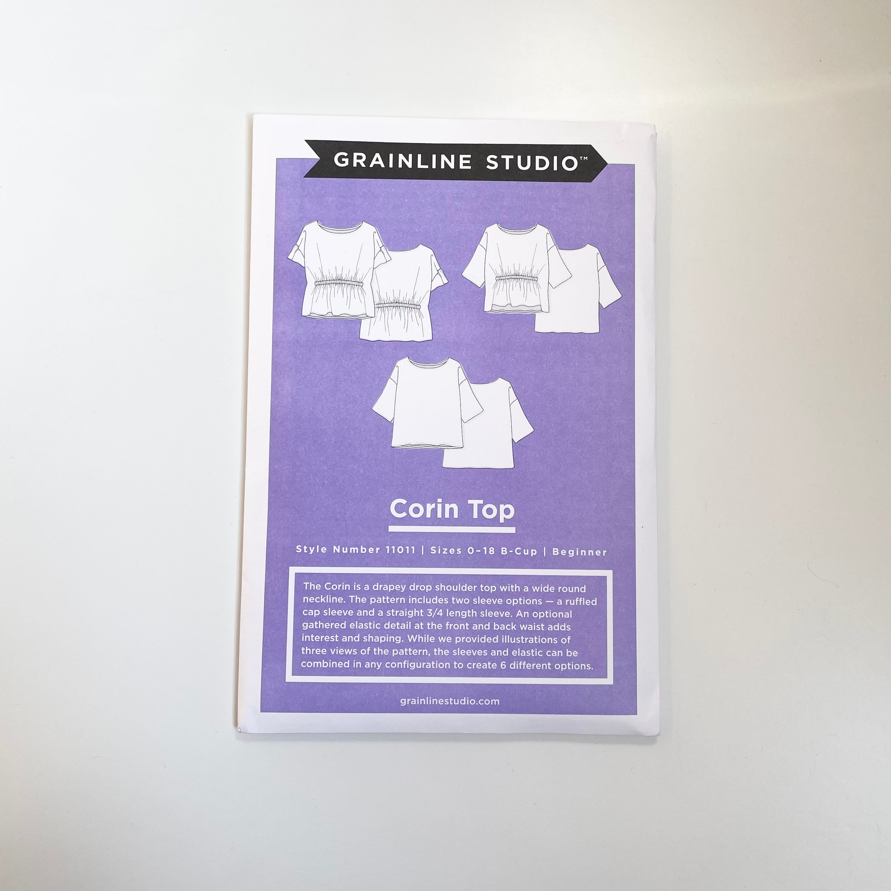 Grainline Studio : Corin Top