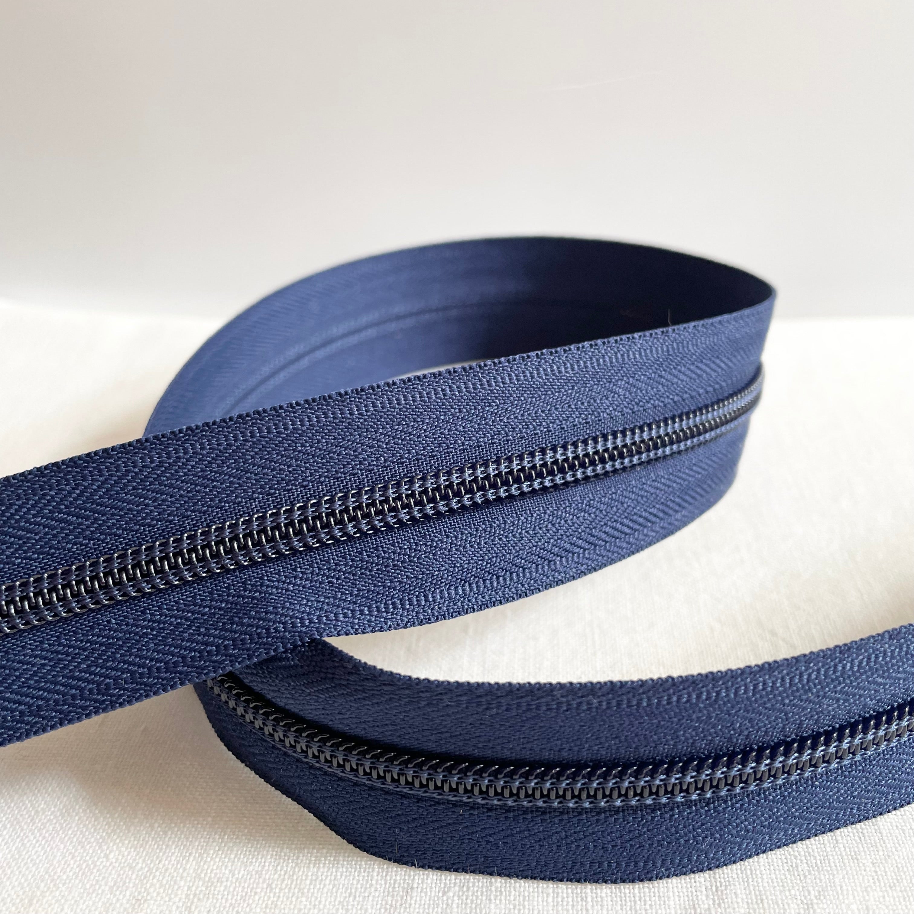YKK #5 Nylon Coil Continuous Zipper - Pennant Blue