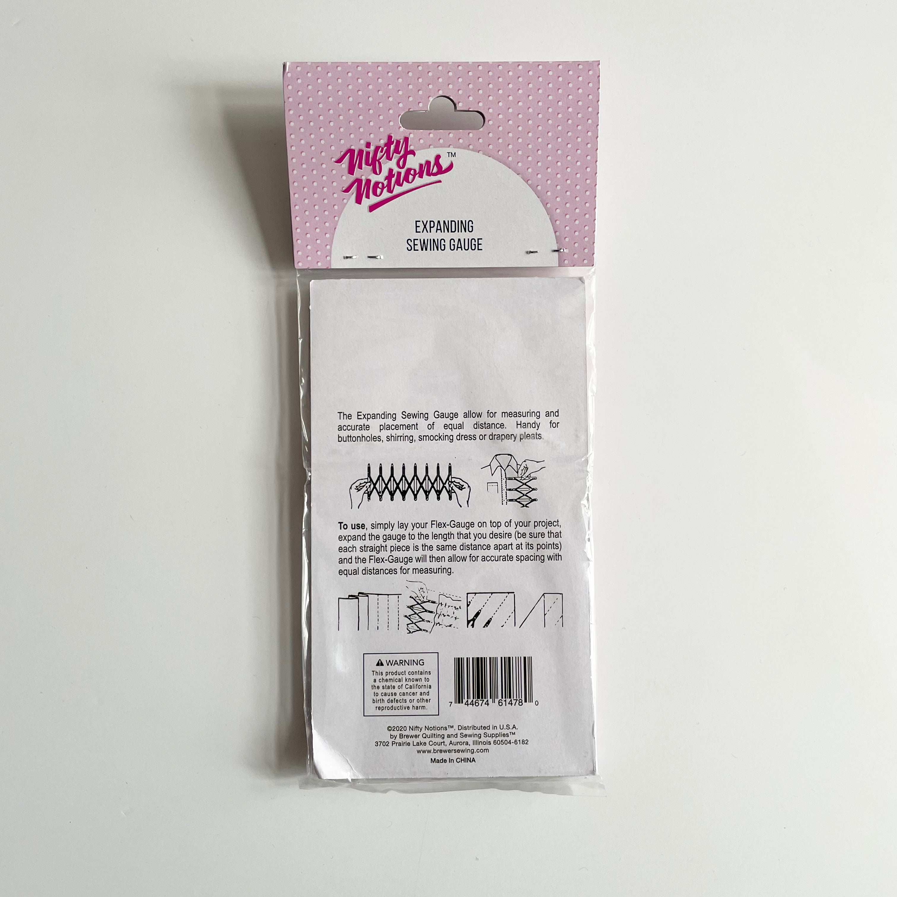 Nifty Notions Expanding Sewing Gauge
