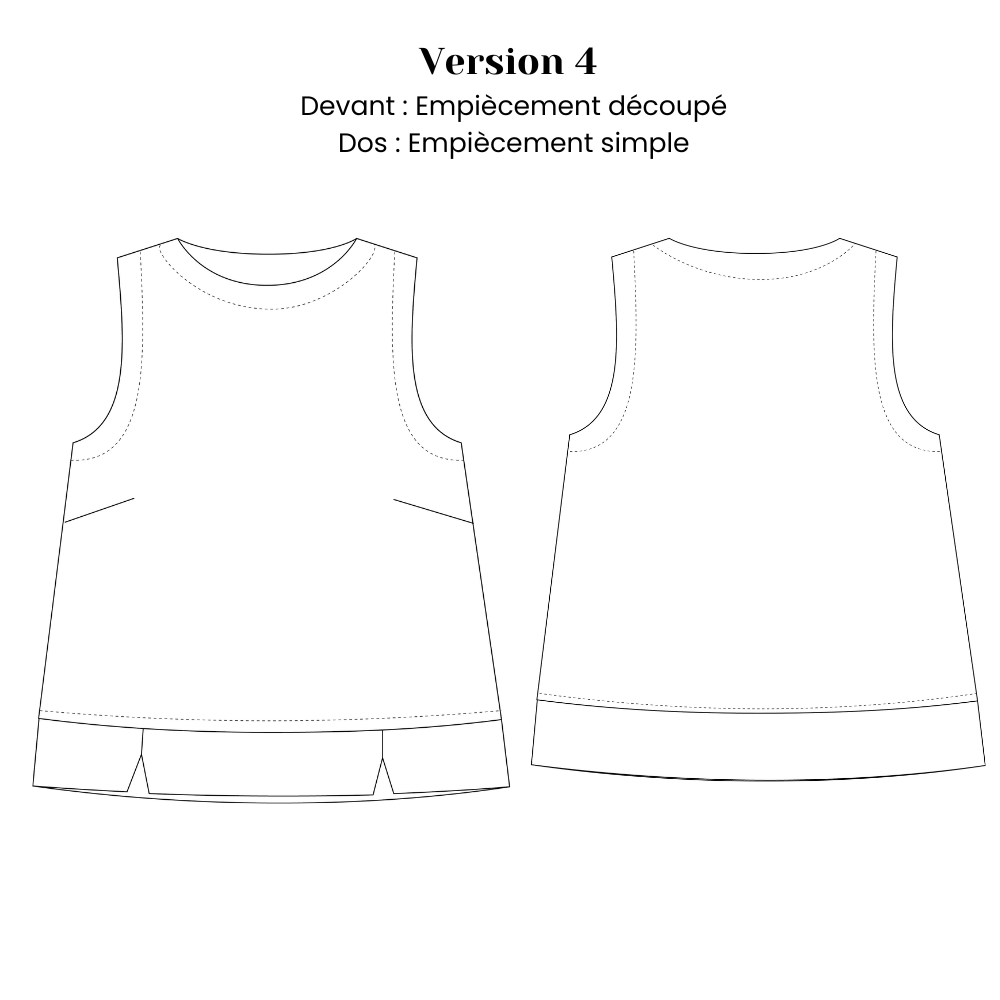 Lise Tailor Patterns - Alia Top