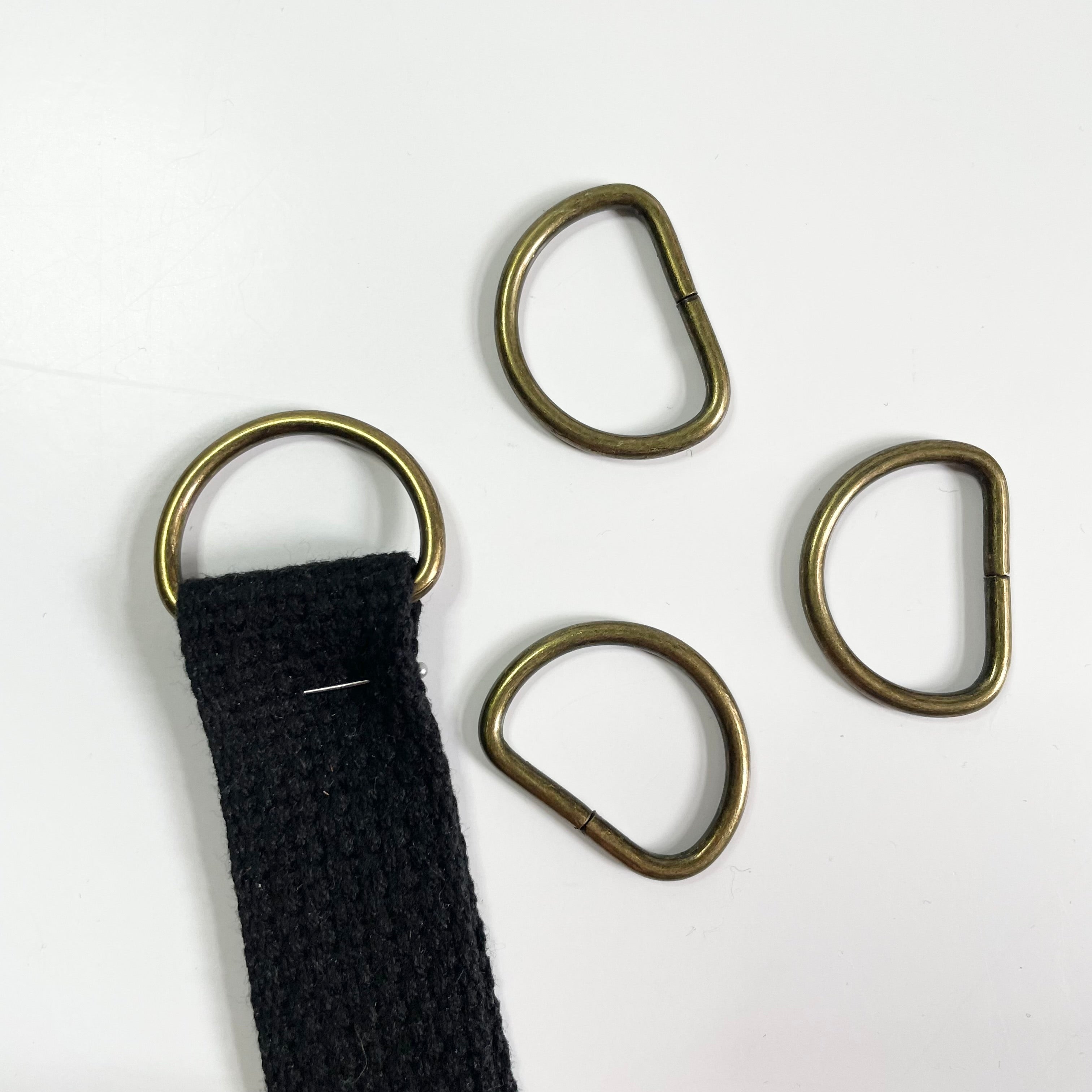 D Rings - Antique Brass
