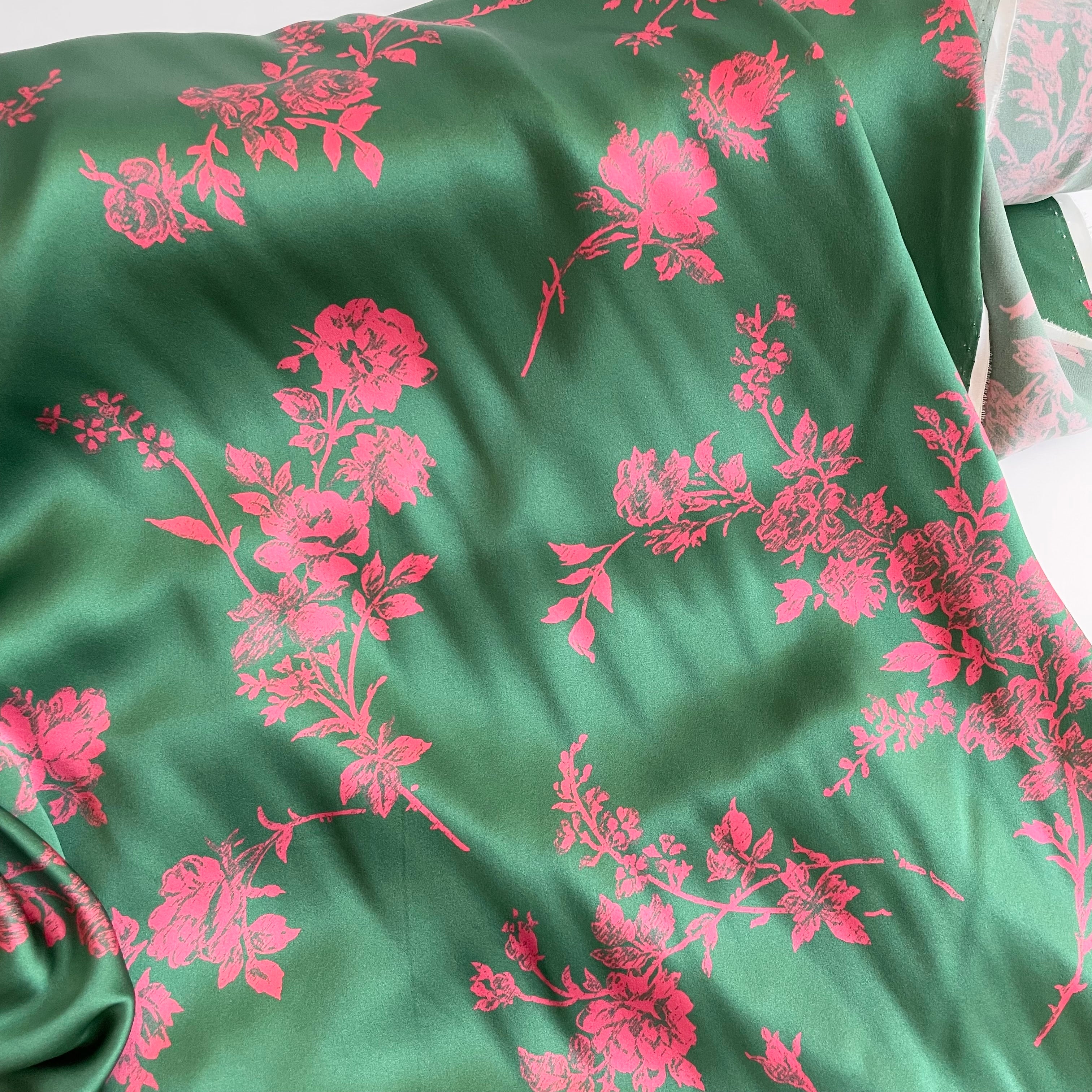 Liberty Fabrics Belgravia Silk Satin - Elizabeth Impression
