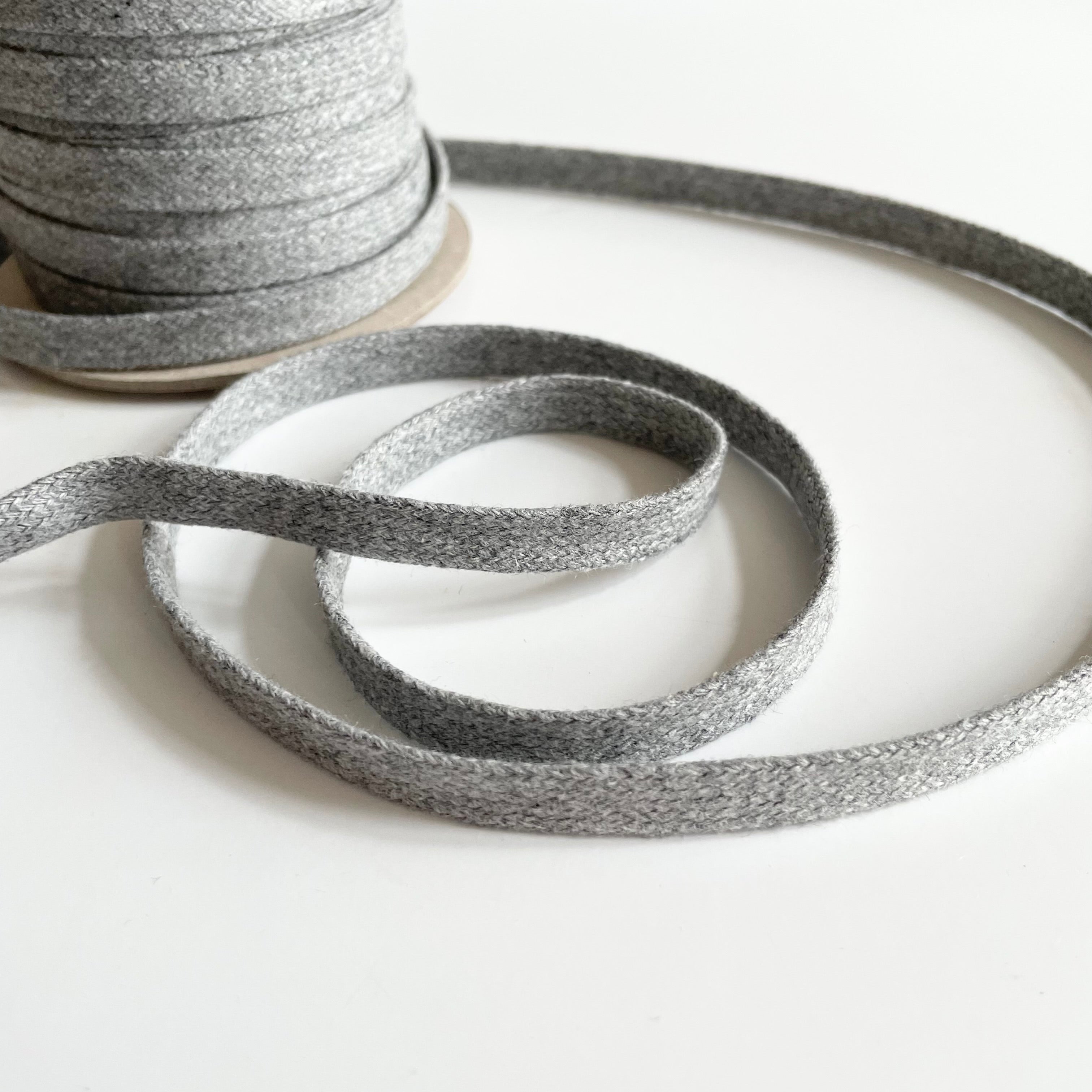 Merchant & Mills Recycled Cotton Drawstring - Grey Marl