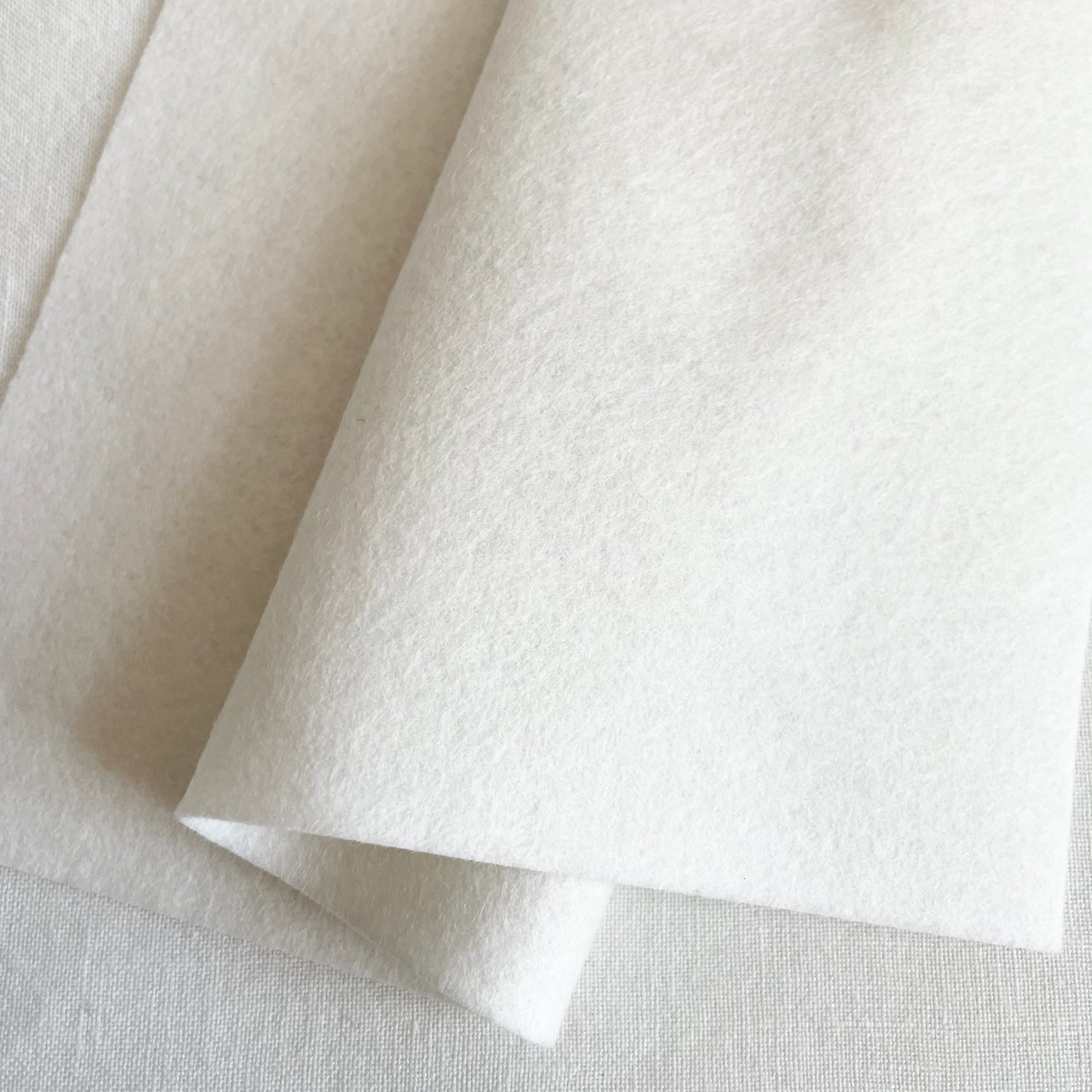 Wool Felt - White