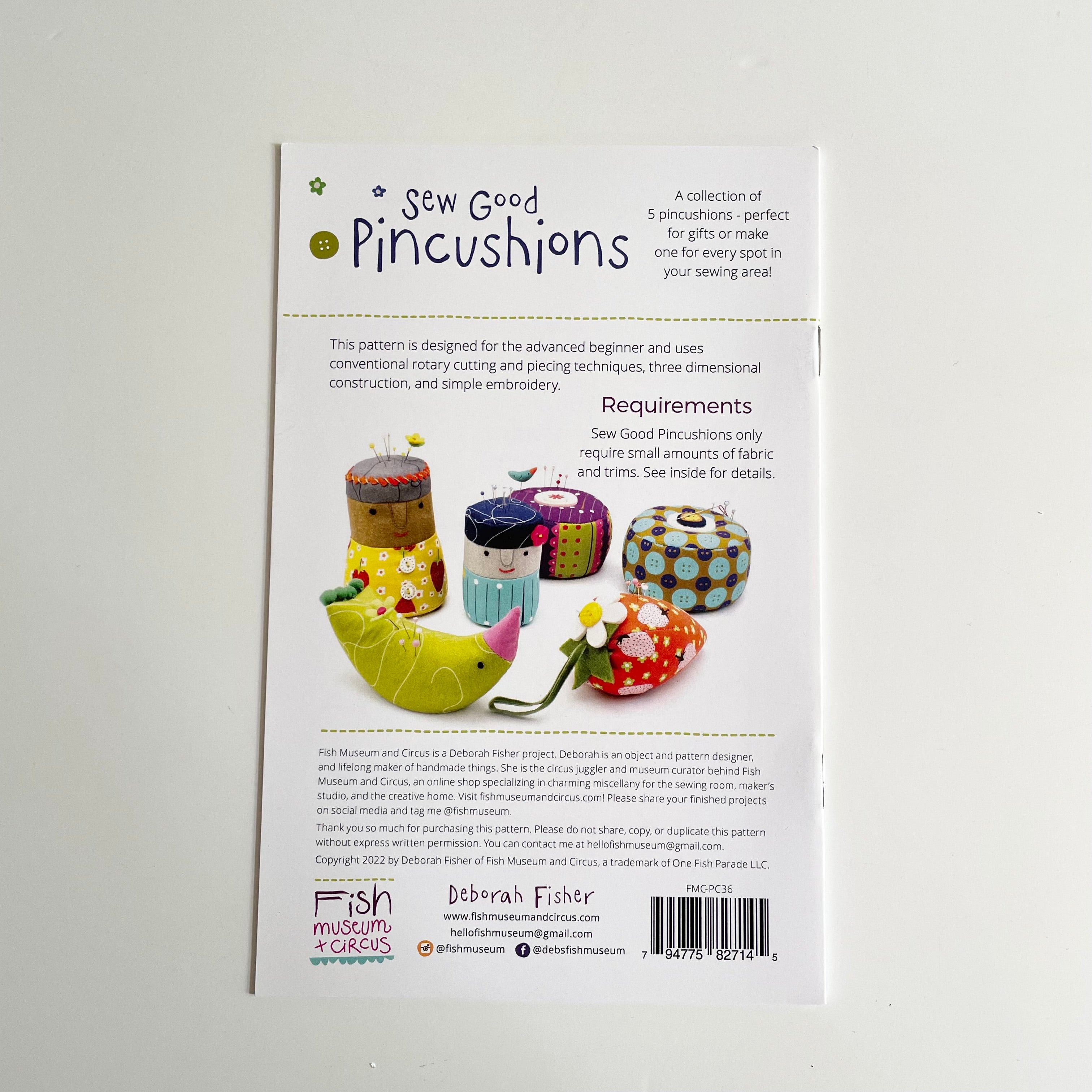 Fish Museum & Circus : Sew Good Pincushion