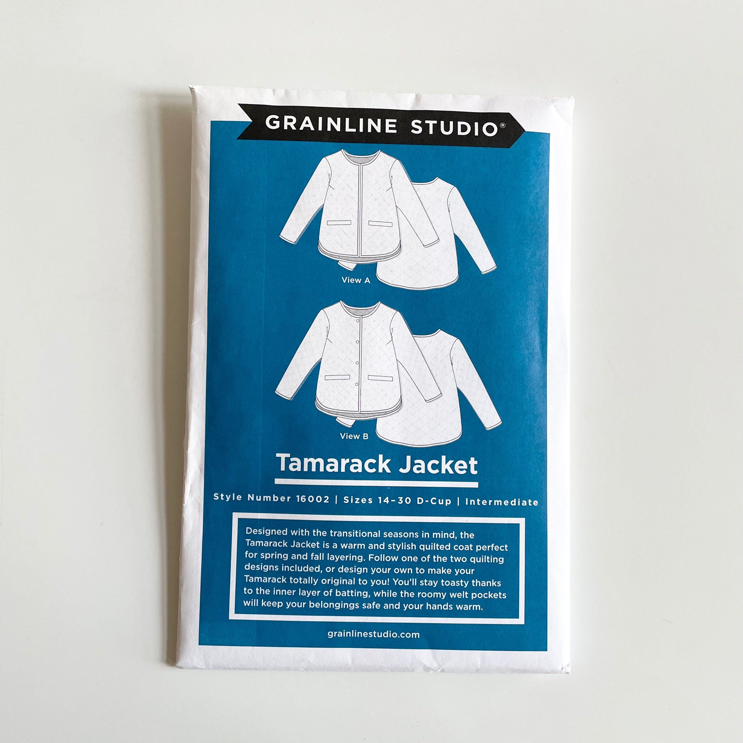 Grainline Studio : Tamarack Jacket Extended Sizing