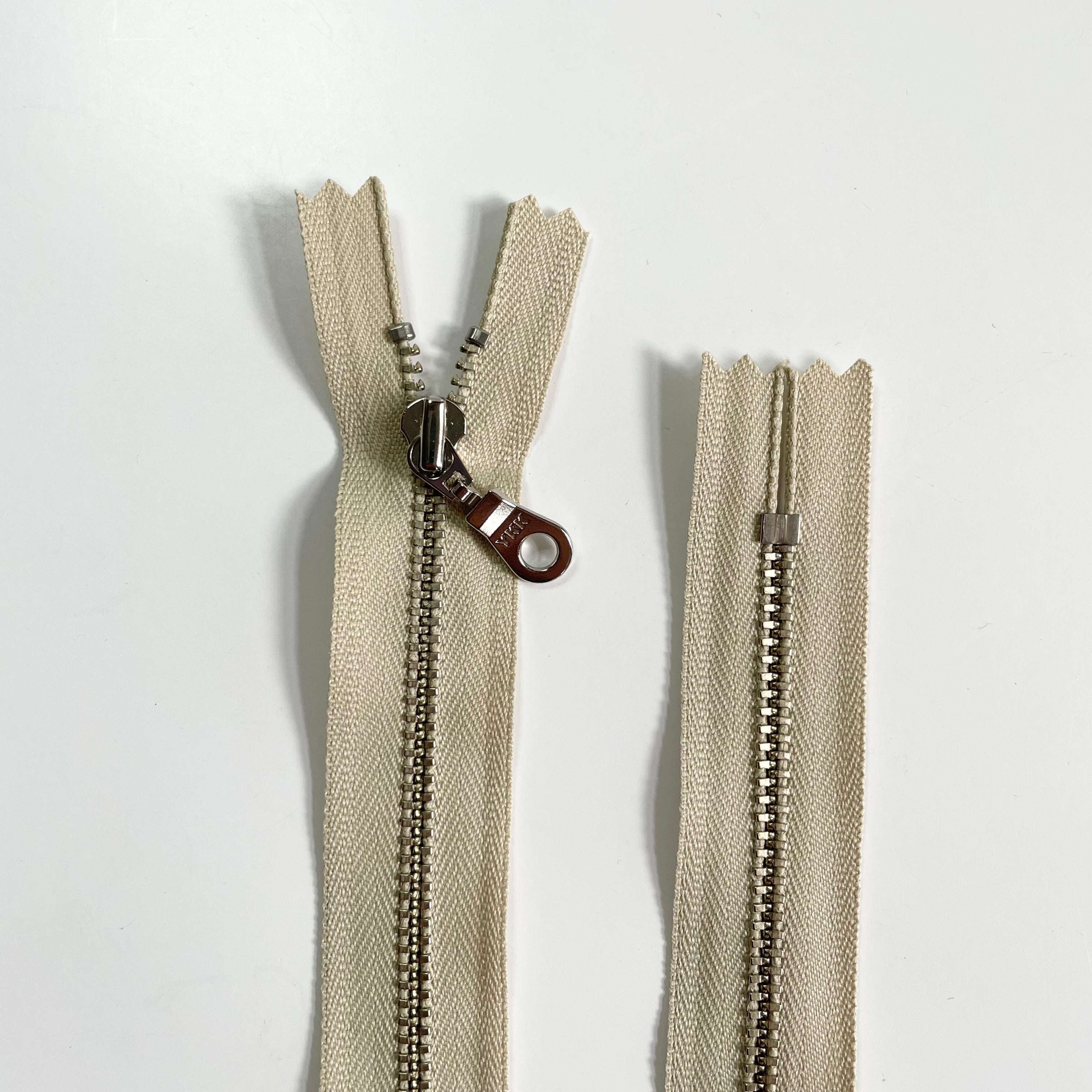 YKK Metal Donut-Pull Zipper - 10"