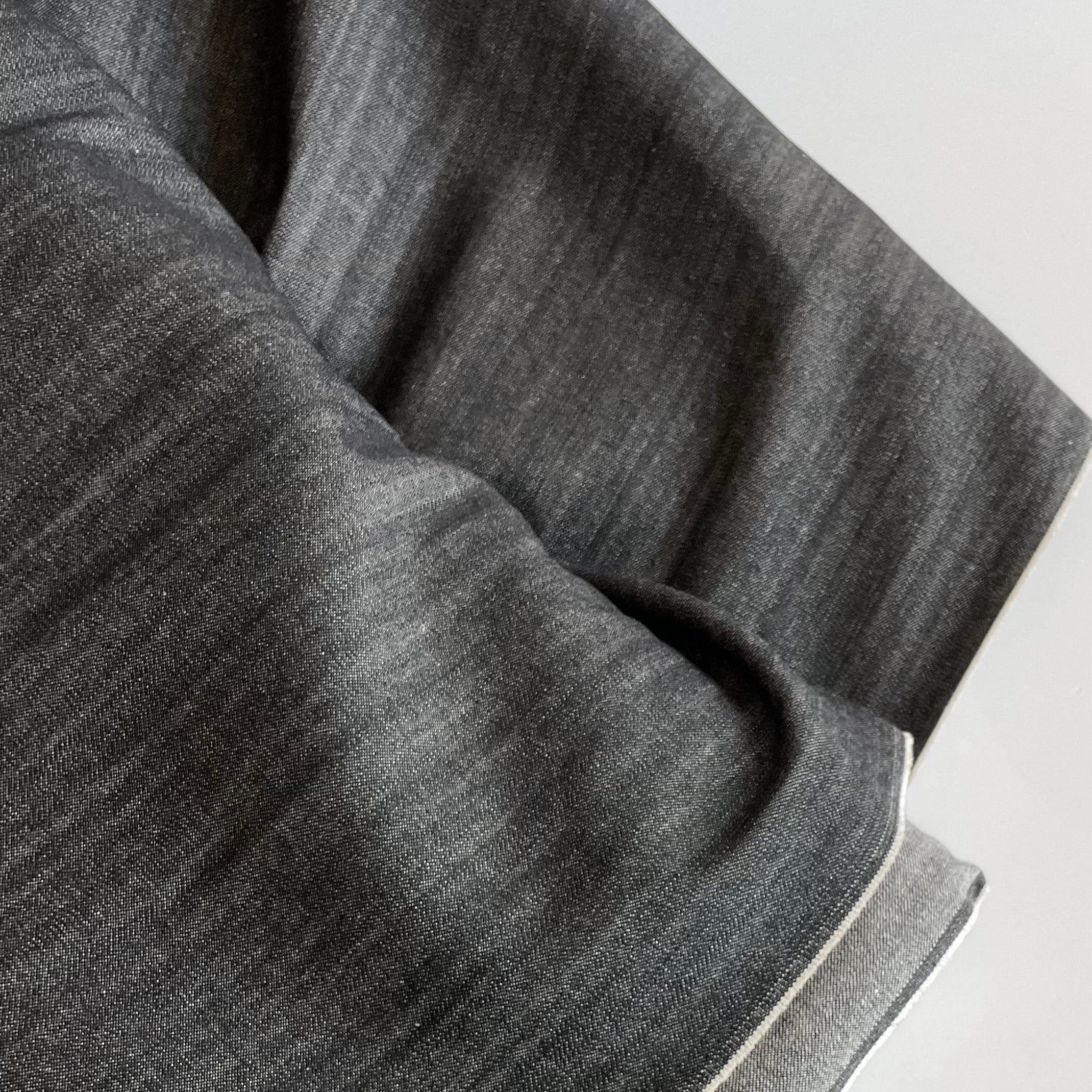 Cotton Yarn-Dyed Denim - Black