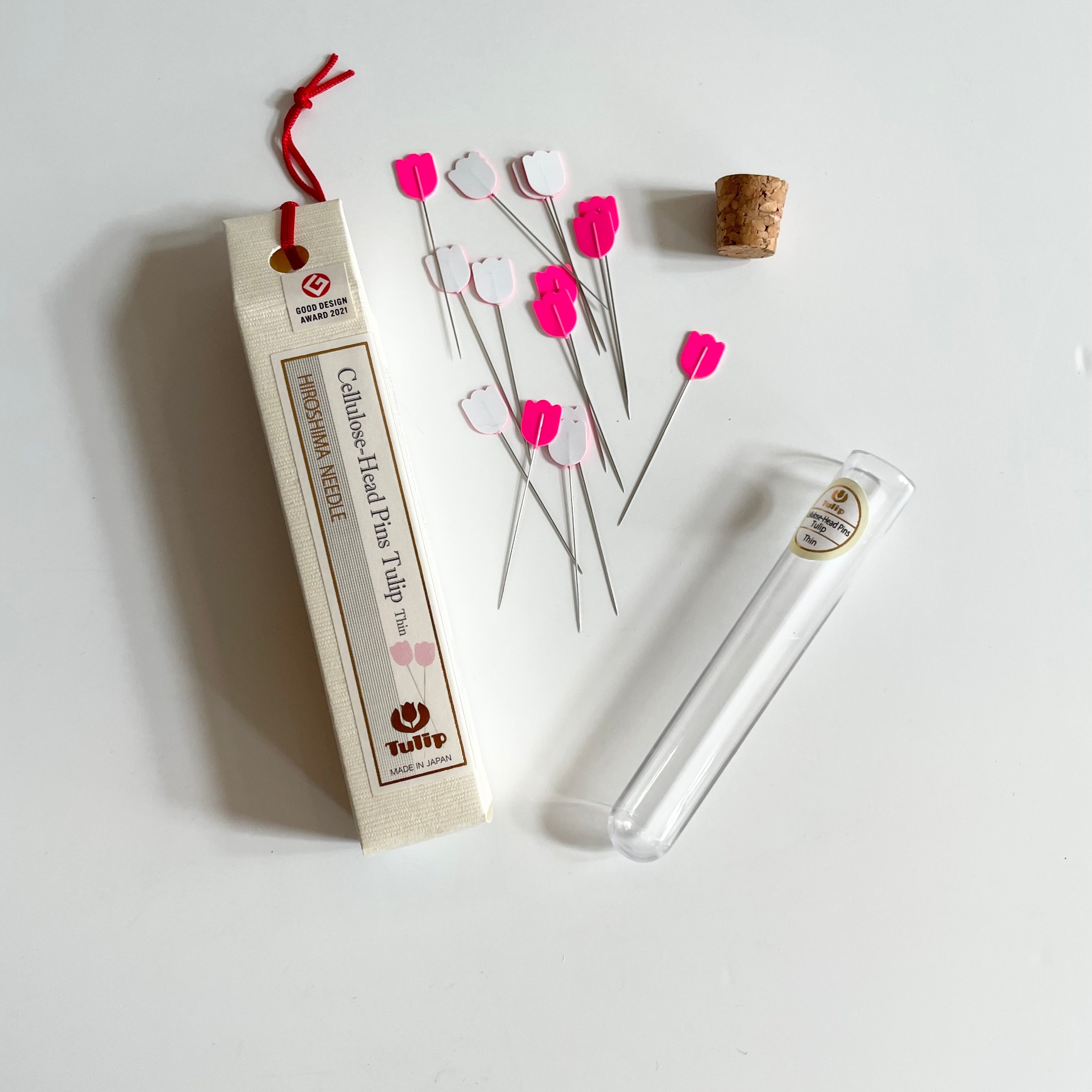 Hiroshima Straight Pins - Tulip Thin