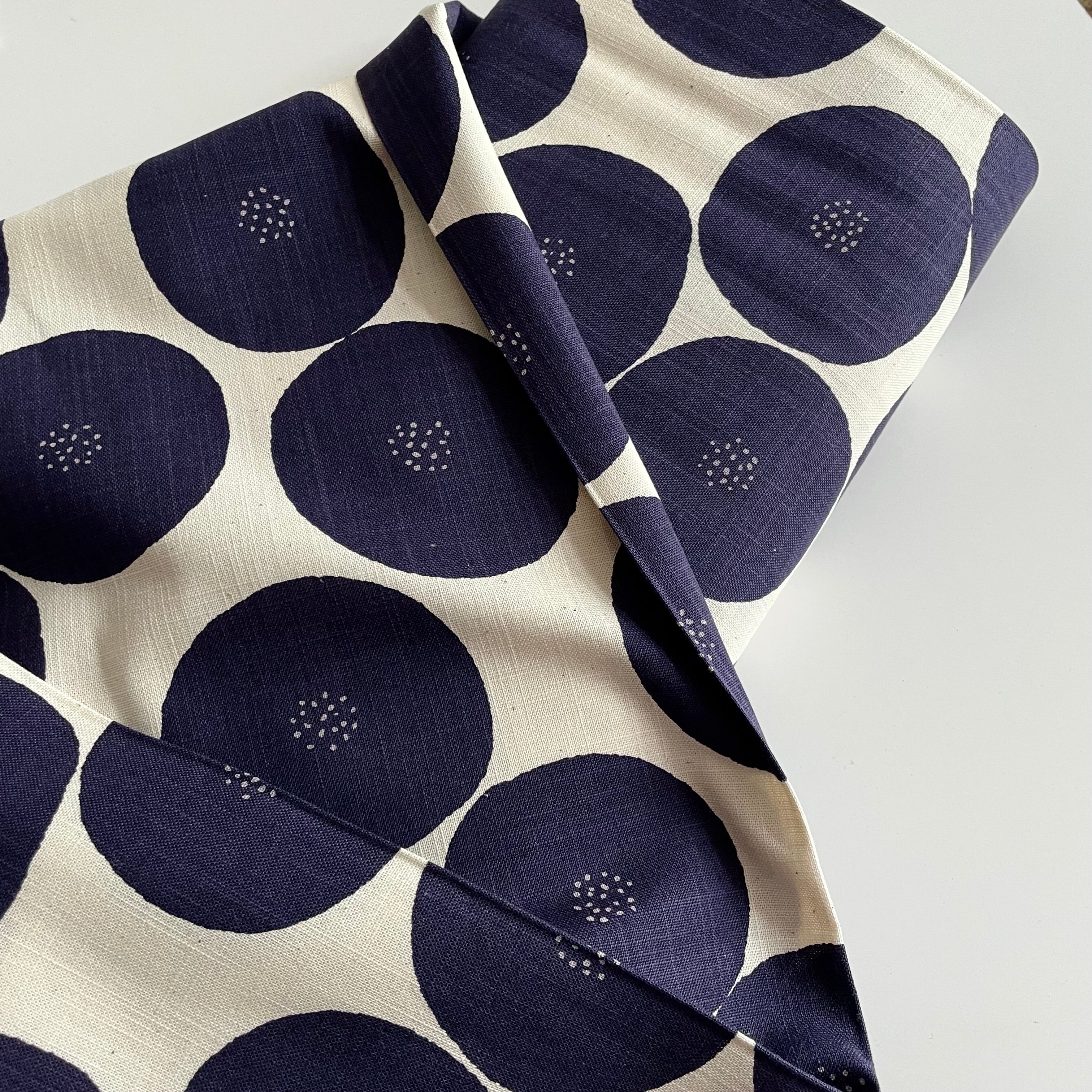Kokka Muddy Works Canvas - AnPan Navy