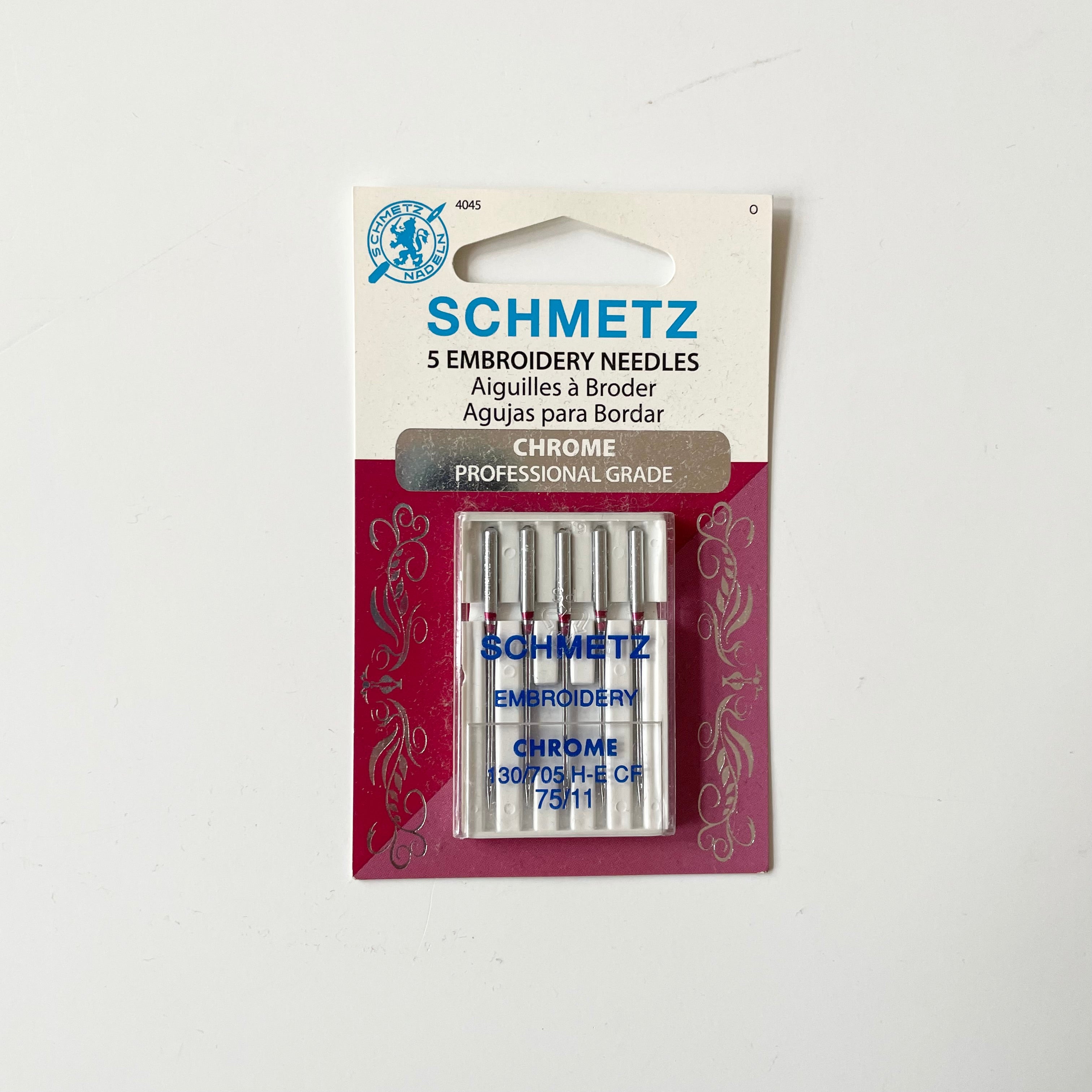 Schmetz Sewing Machine Needles : Embroidery