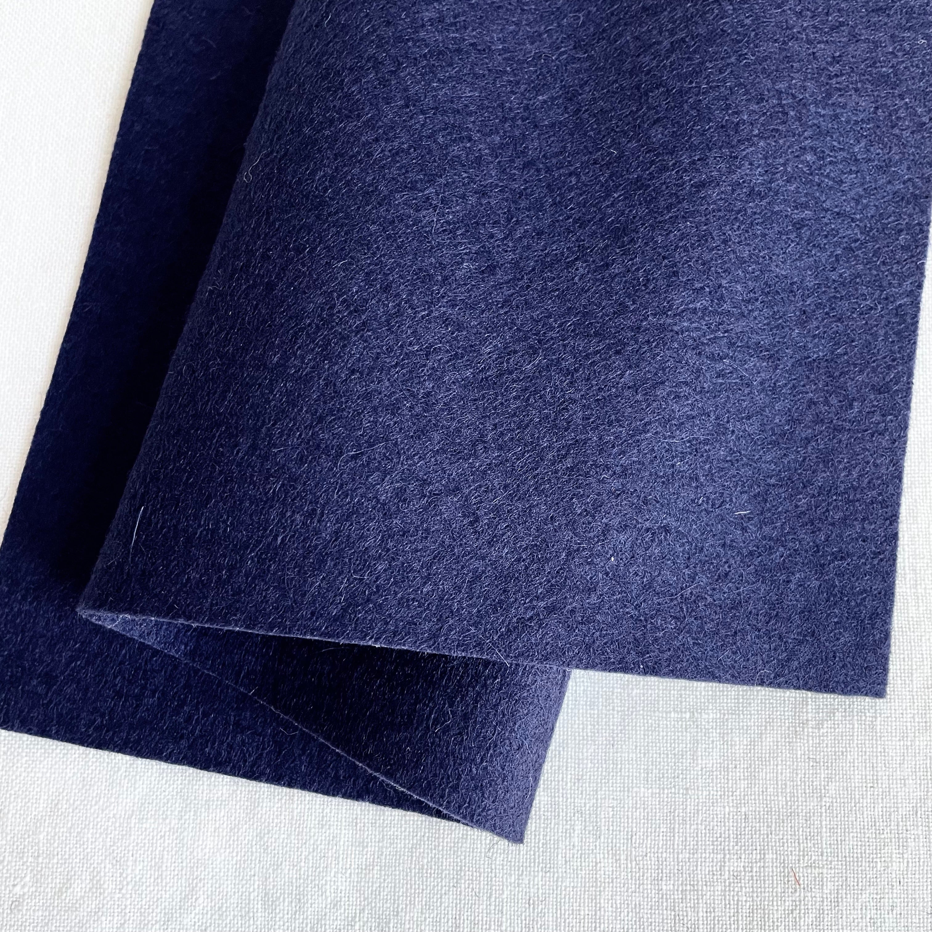 barefoot Wool Felt midnight blue